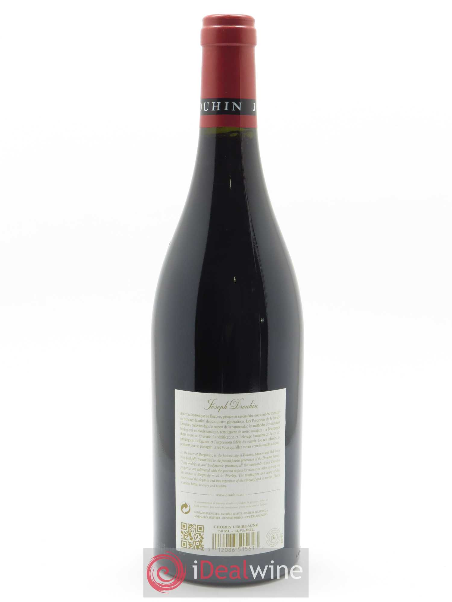 Chorey-lès-Beaune Joseph Drouhin 2018 - Lot de 1 bouteille - 1