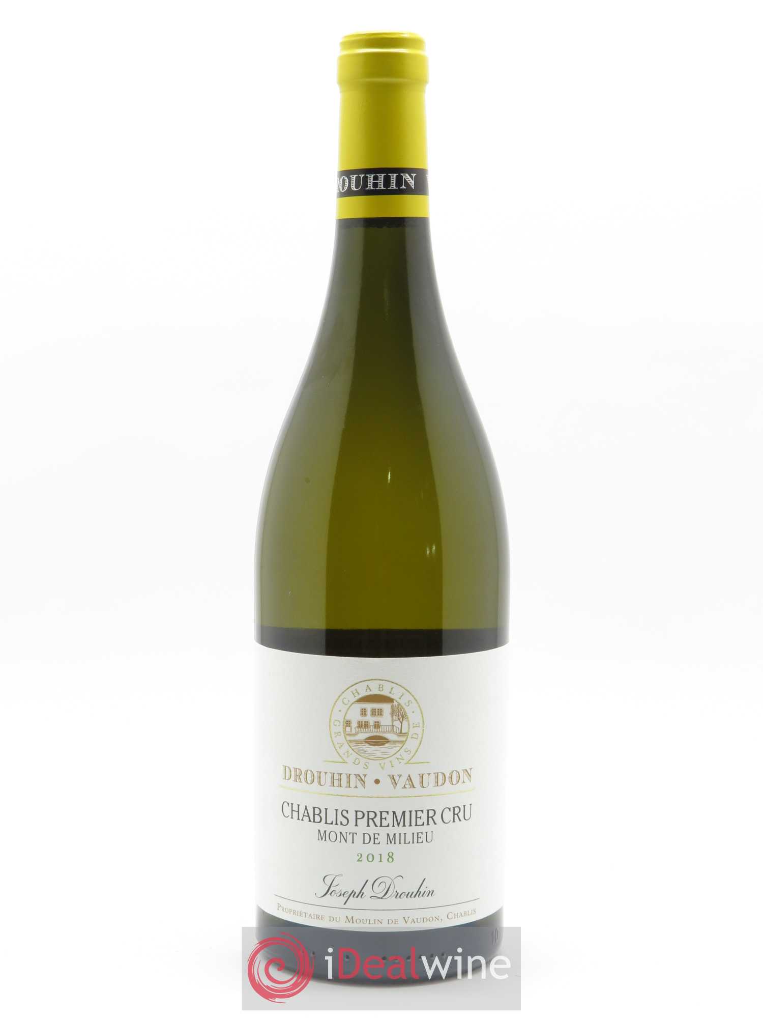 Chablis 1er Cru Mont de Milieu Drouhin-Vaudon (Domaine) 2018 - Lot de 1 bouteille - 0