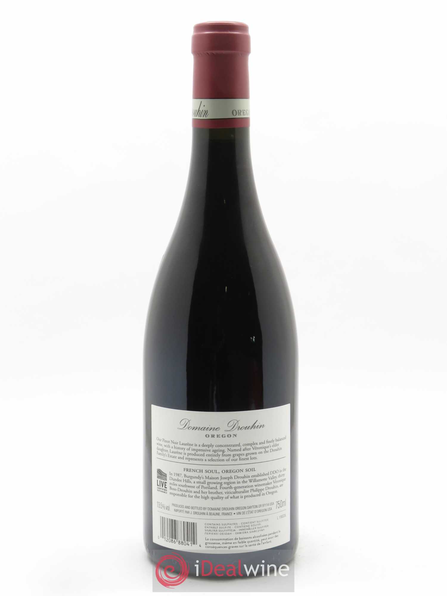Dundee Hills Laurène Joseph Drouhin 2017 - Lot de 1 bouteille - 1