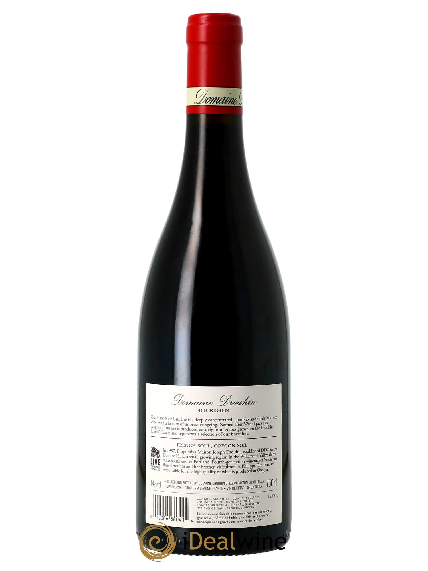 Dundee Hills Laurène Joseph Drouhin 2018 - Lot of 1 bottle - 1