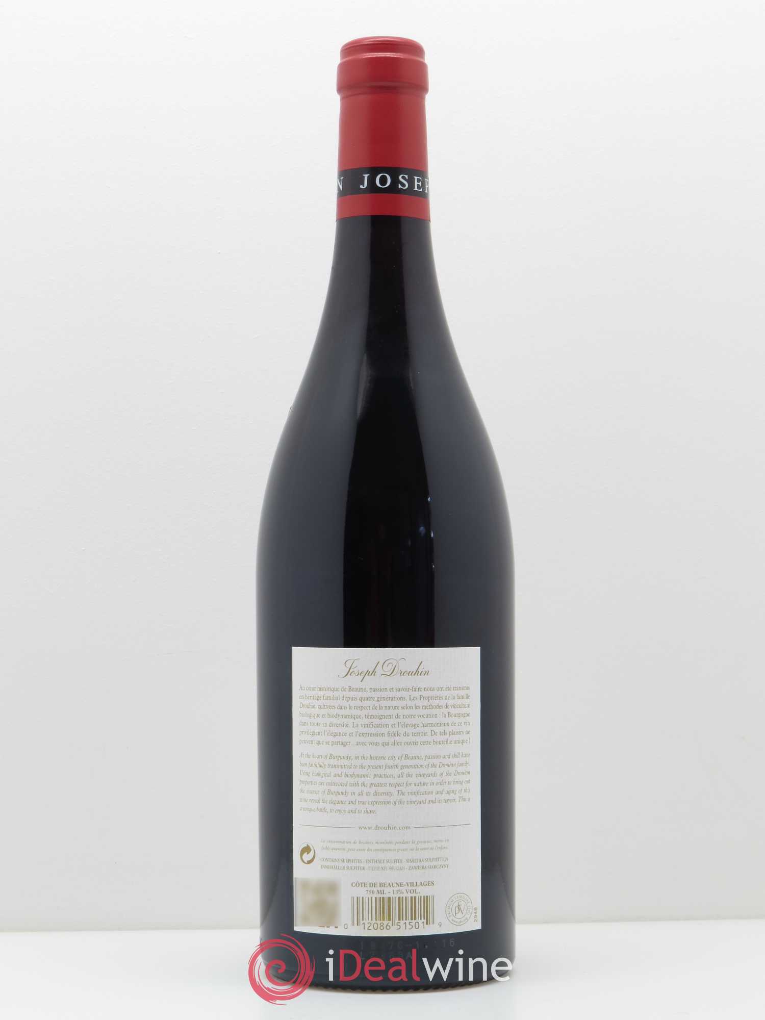 Côte de Beaune Joseph Drouhin 2017 - Lot de 1 bouteille - 1