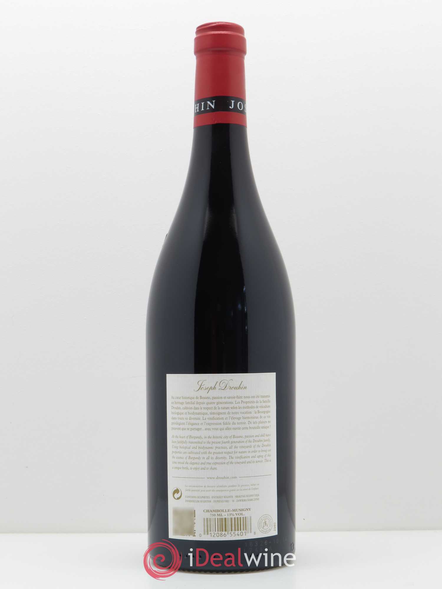 Chambolle-Musigny Joseph Drouhin 2017 - Lot de 1 bouteille - 1