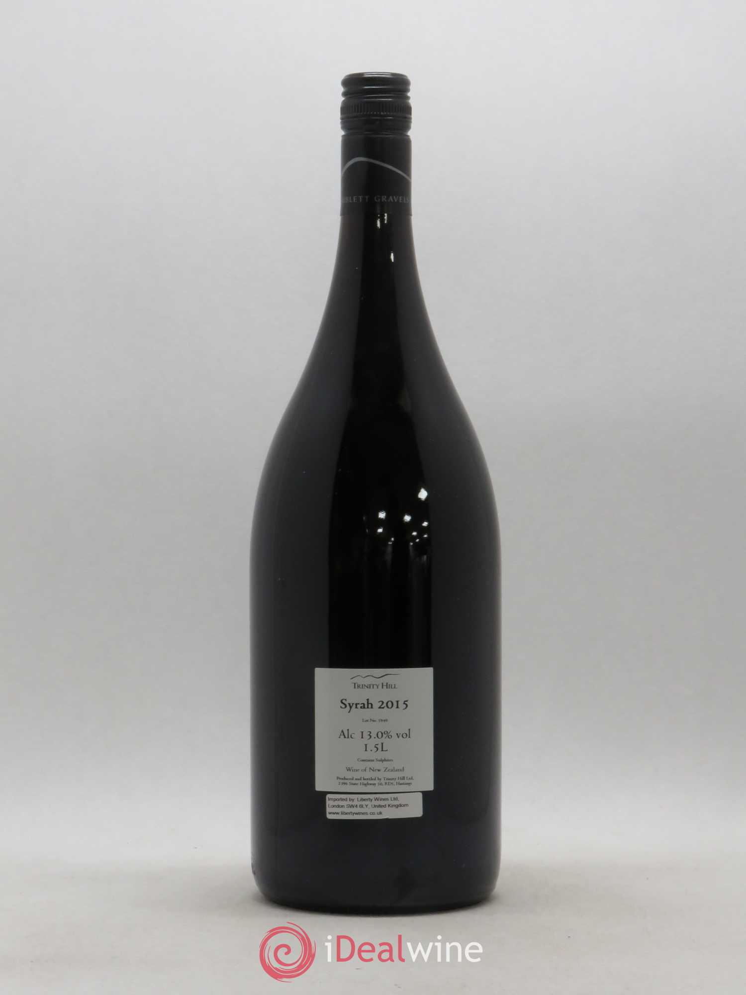 Nouvelle Zélande Syrah Gimblett Gravels Trinity Hill 2015 - Posten von 1 Magnum - 1