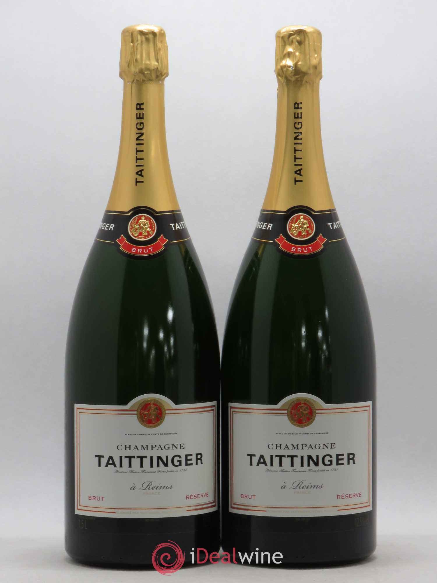 Brut Réserve Taittinger Réserve - Lot de 2 magnums - 0