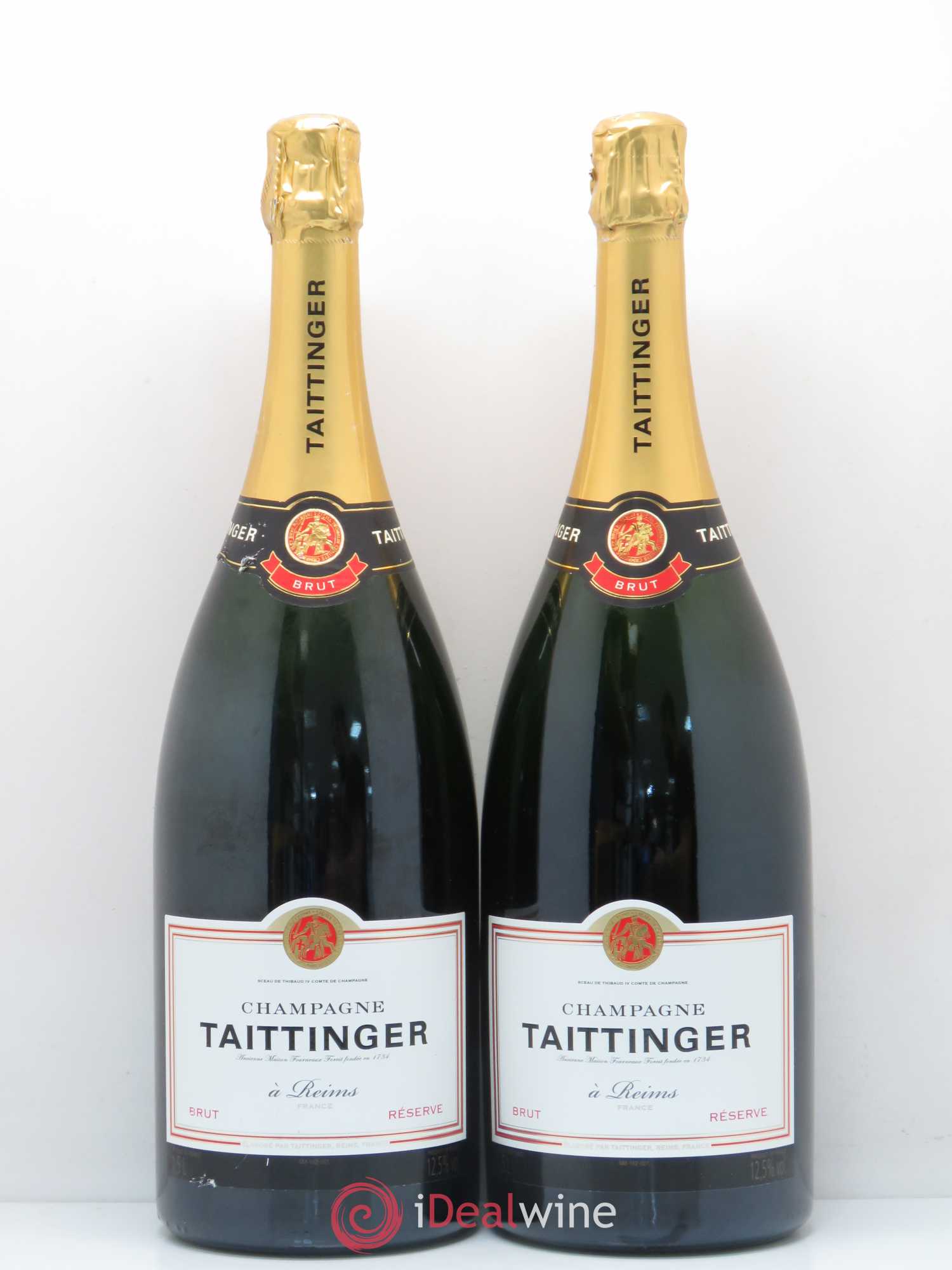 Brut Réserve Taittinger - Lot de 2 magnums - 0