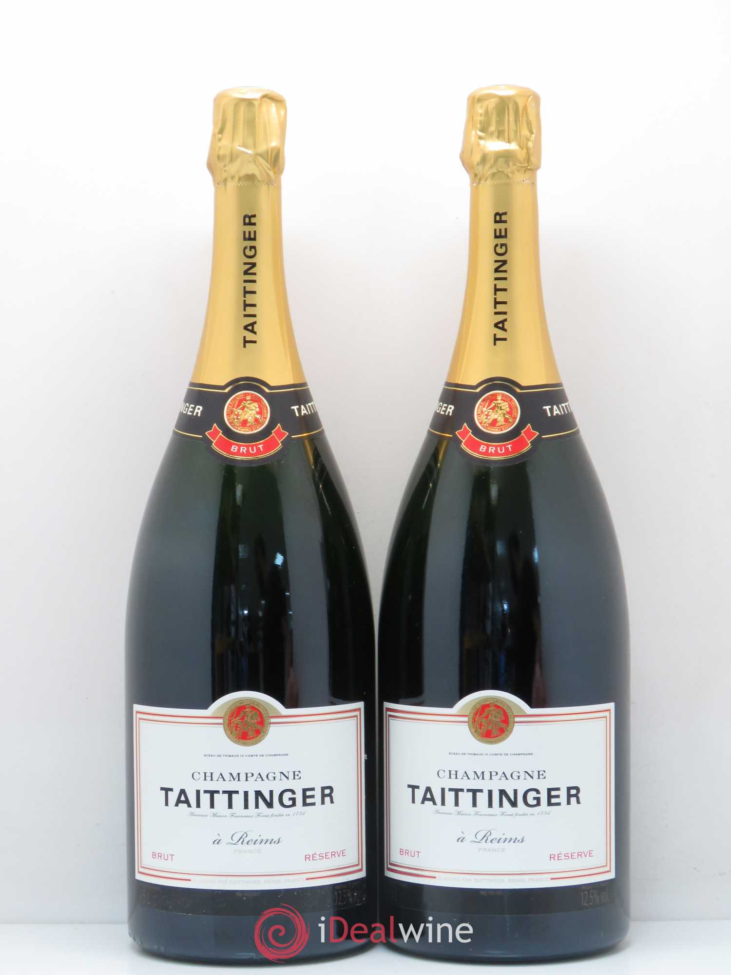 Brut Réserve Taittinger - Lot de 2 magnums - 0
