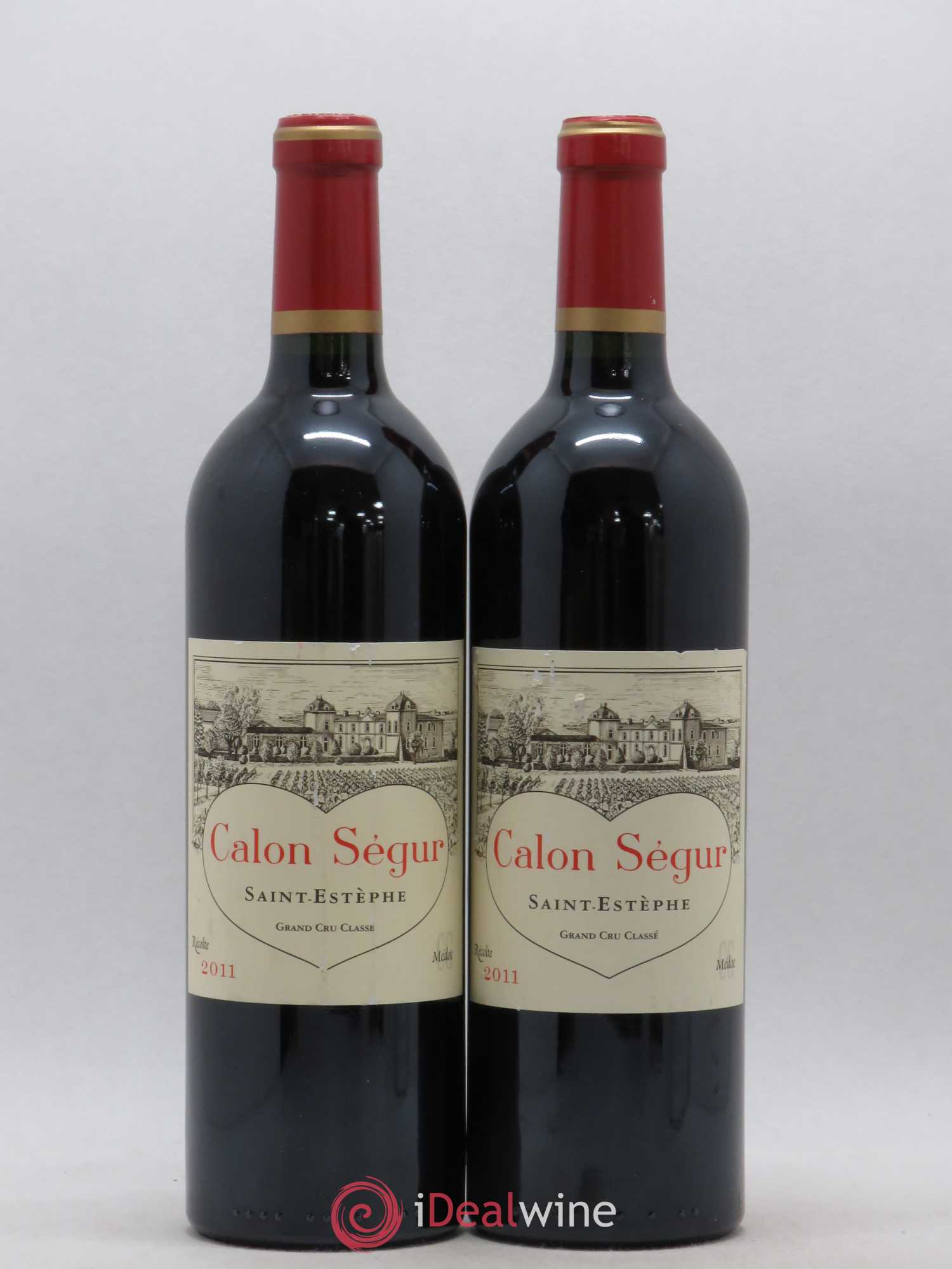 Château Calon Ségur 3ème Grand Cru Classé 2011 - Lot de 2 bouteilles - 0