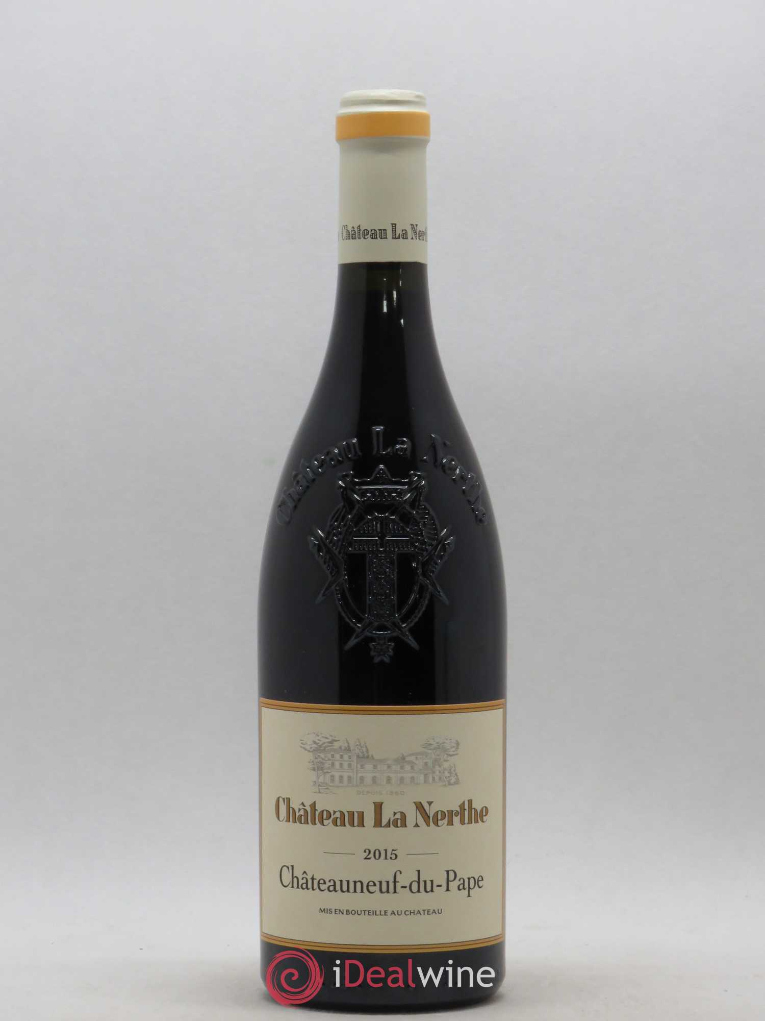 Châteauneuf-du-Pape Château la Nerthe Famille Richard 2015 - Lot de 1 bouteille - 0