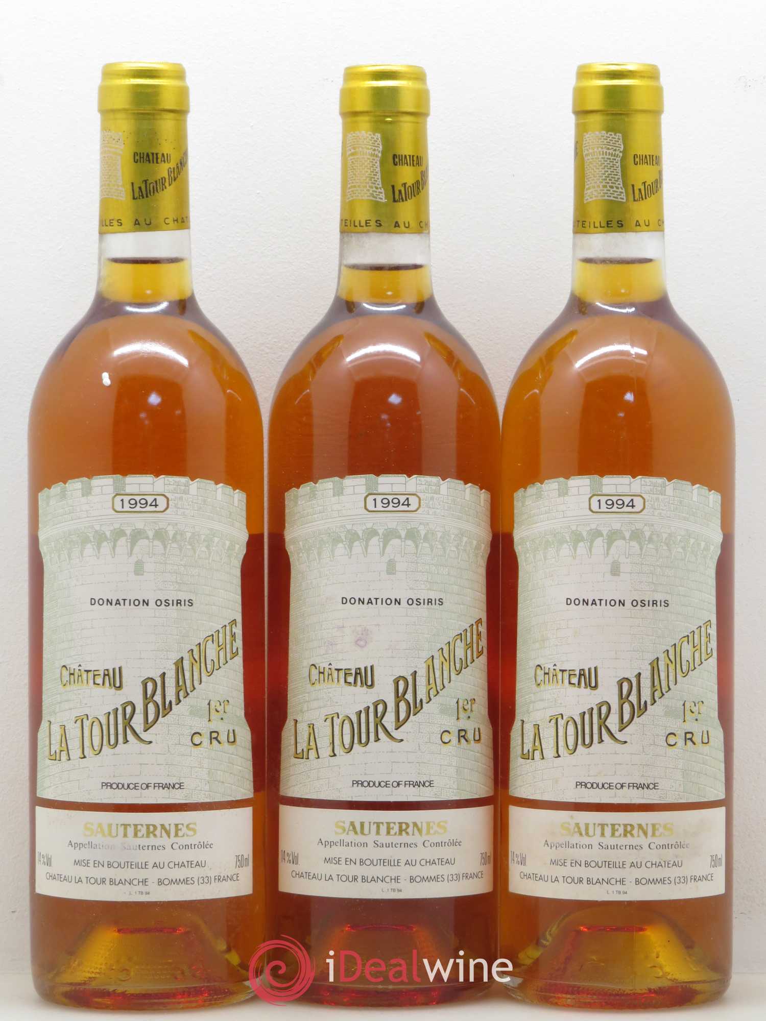 Château la Tour Blanche 1er Grand Cru Classé 1994 - Lotto di 6 bottiglie - 1