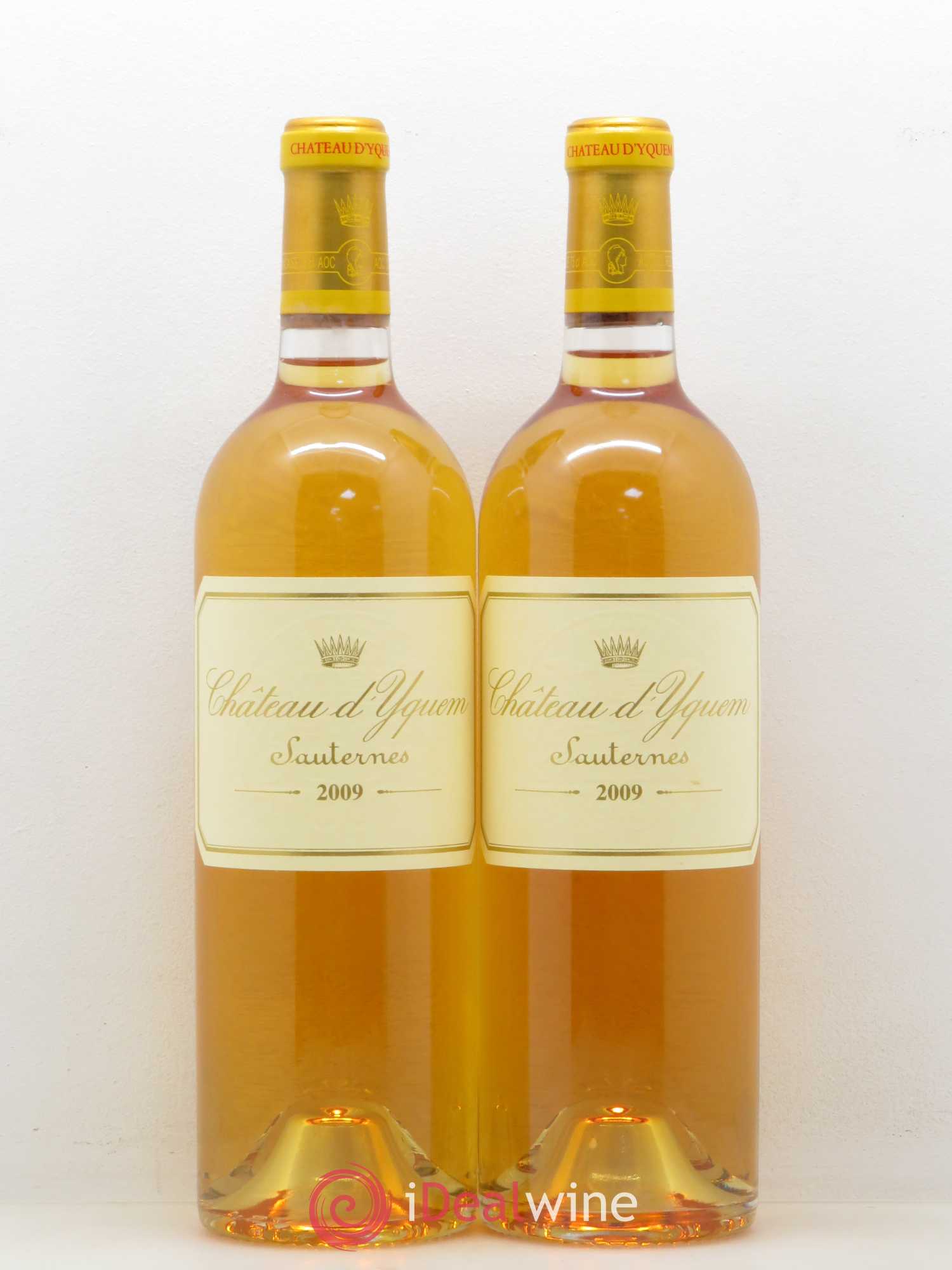 Château d' Yquem 1er Cru Classé Supérieur (senza prezzo di riserva) 2009 - Lotto di 2 bottiglie - 0