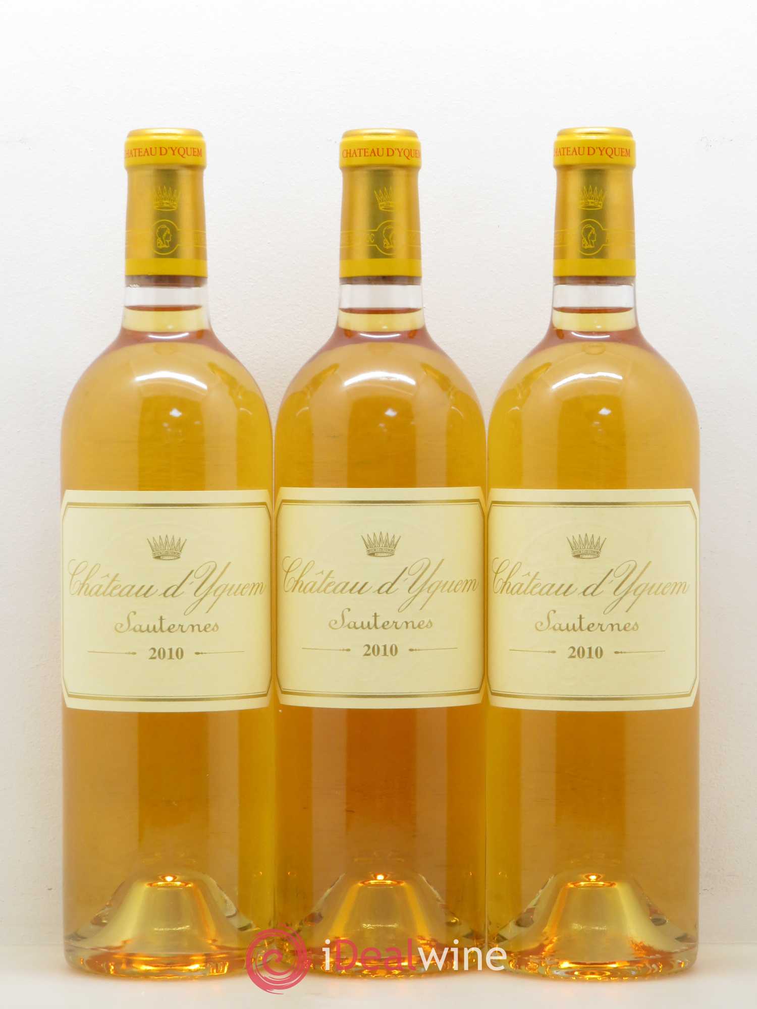 Château d' Yquem 1er Cru Classé Supérieur  (senza prezzo di riserva) 2010 - Lotto di 6 bottiglie - 1
