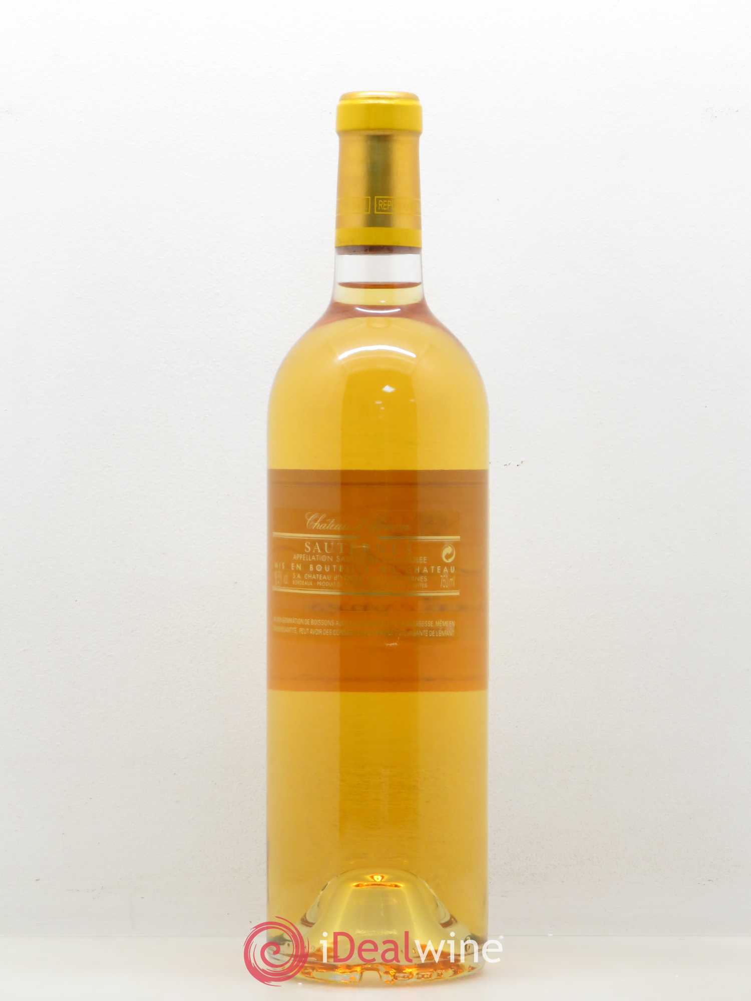 Château d' Yquem 1er Cru Classé Supérieur (senza prezzo di riserva) 2010 - Lotto di 1 bottiglia - 1