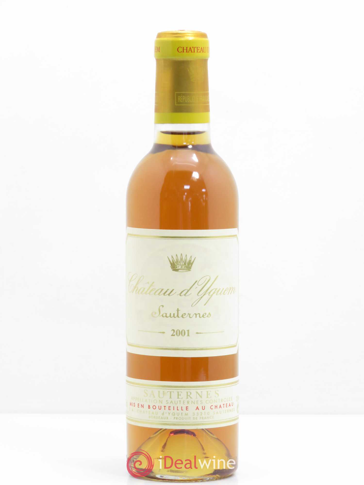 Château d' Yquem 1er Cru Classé Supérieur 2001 - Lotto di 1 mezza bottiglia - 0