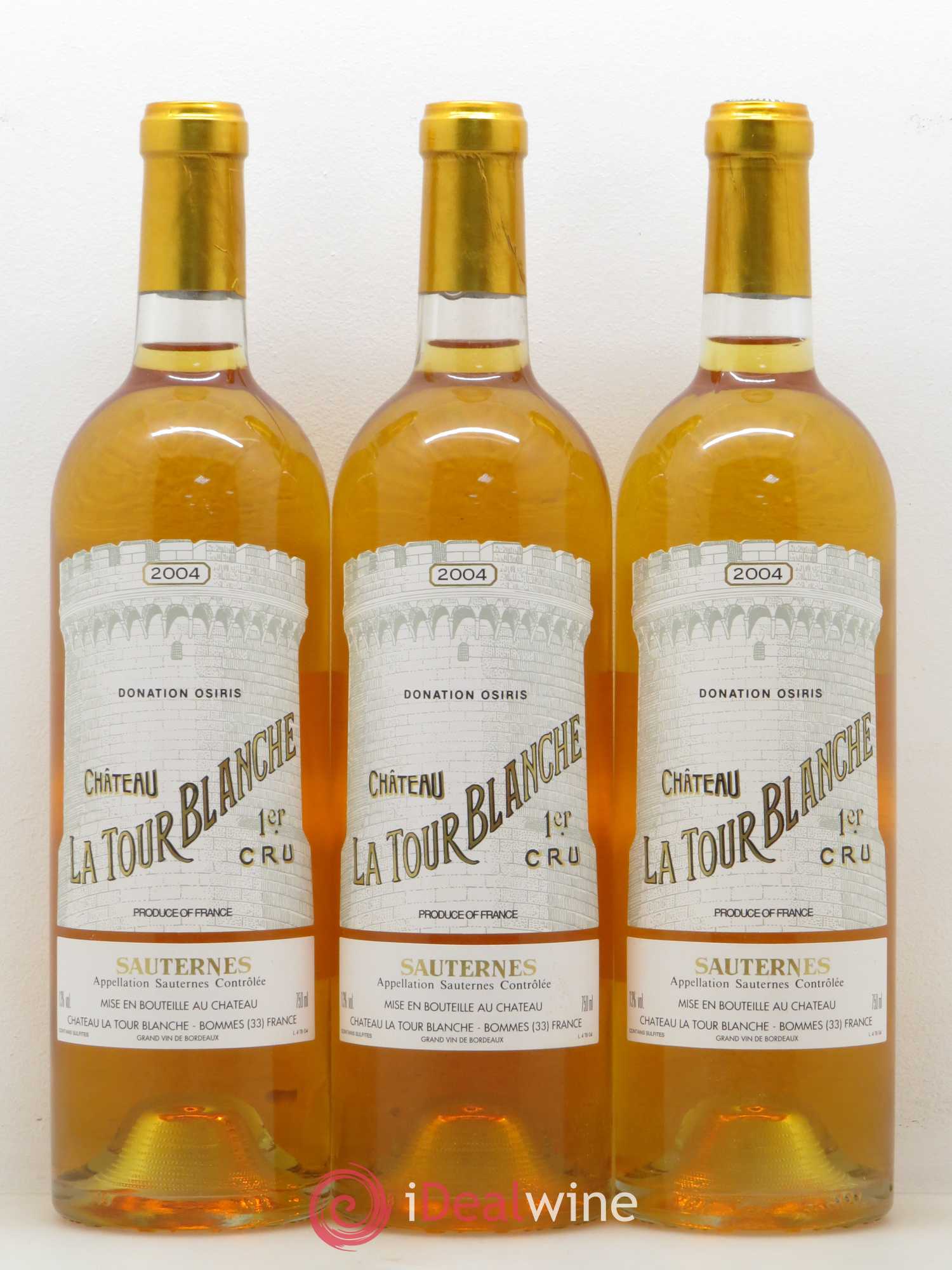 Château la Tour Blanche 1er Grand Cru Classé 2004 - Lotto di 6 bottiglie - 2