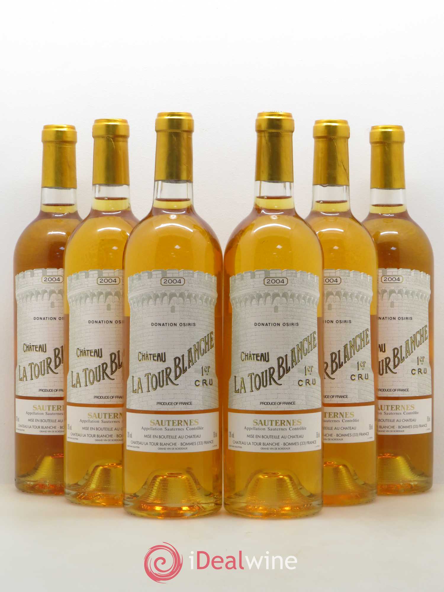 Château la Tour Blanche 1er Grand Cru Classé 2004 - Lotto di 6 bottiglie - 0