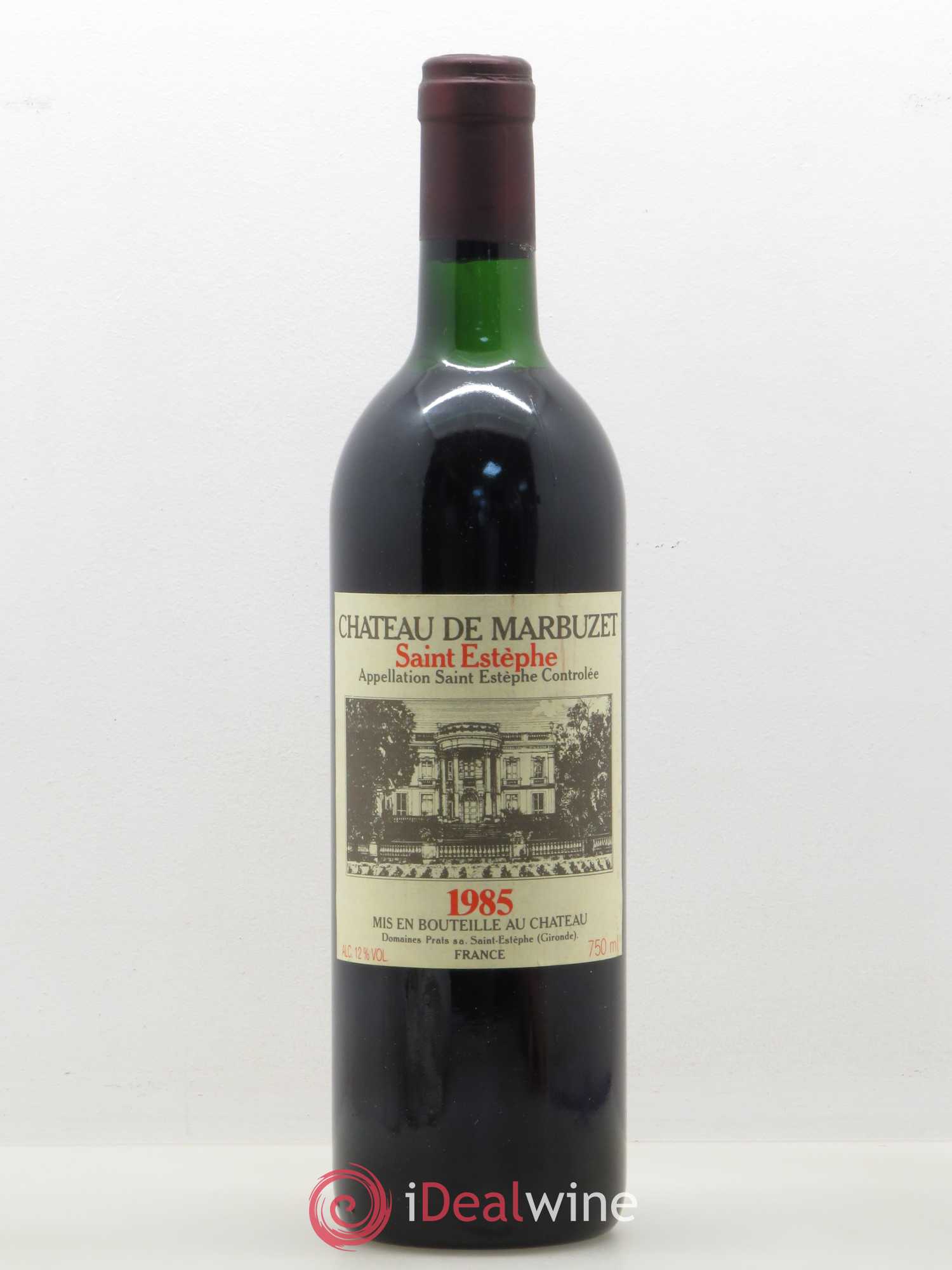 Château de Marbuzet Cru Bourgeois 1985 - Lot de 1 bouteille - 0
