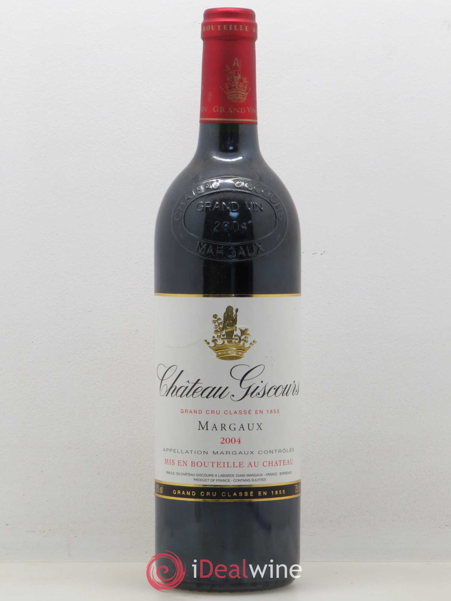 Château Giscours 3ème Grand Cru Classé 2004 - Lot de 1 bouteille - 0