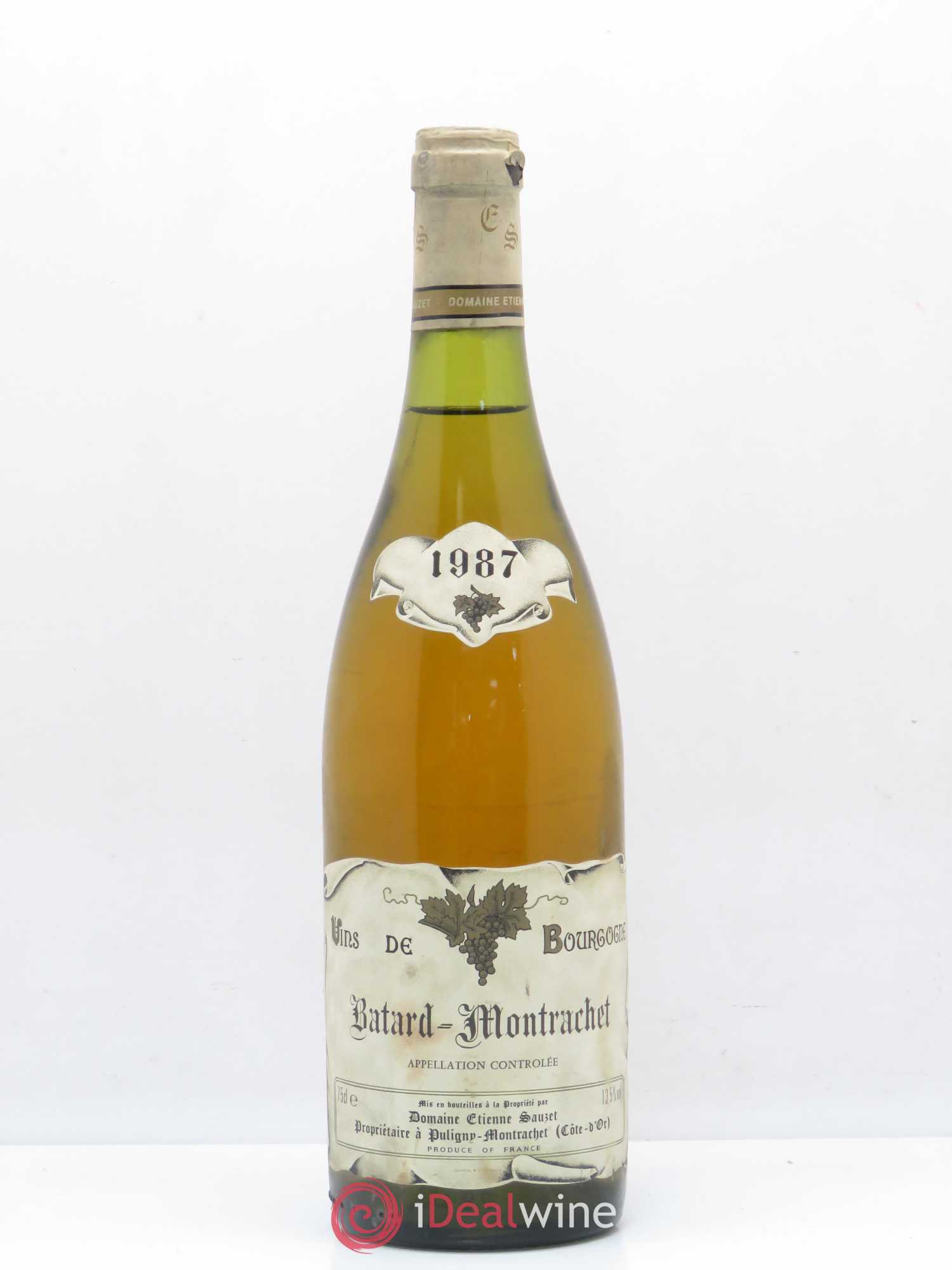 Bâtard-Montrachet Grand Cru Sauzet 1987 - Posten von 1 Flasche - 0