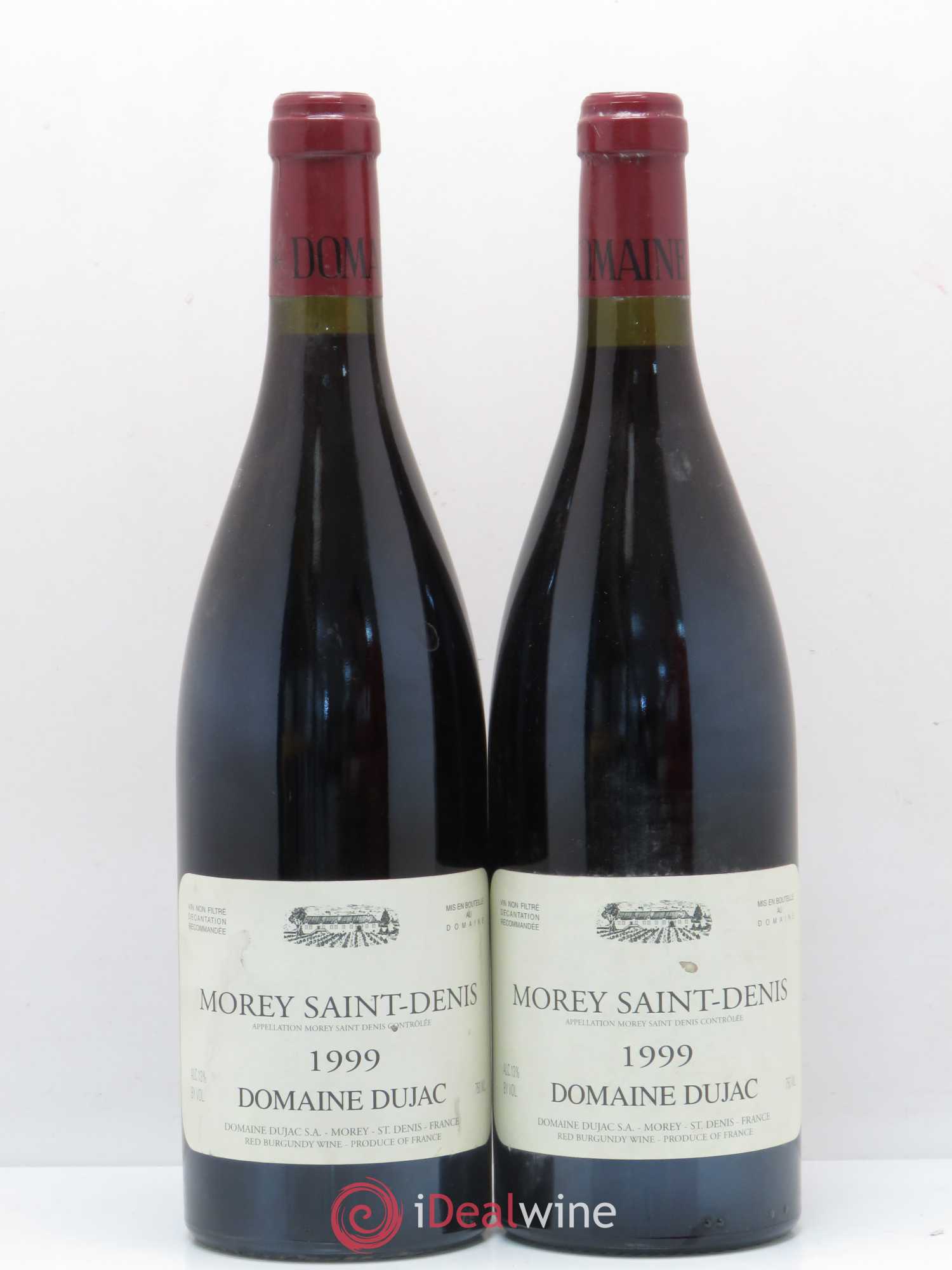 Morey-Saint-Denis Dujac (Domaine) 1999 - Lot de 2 bouteilles - 0