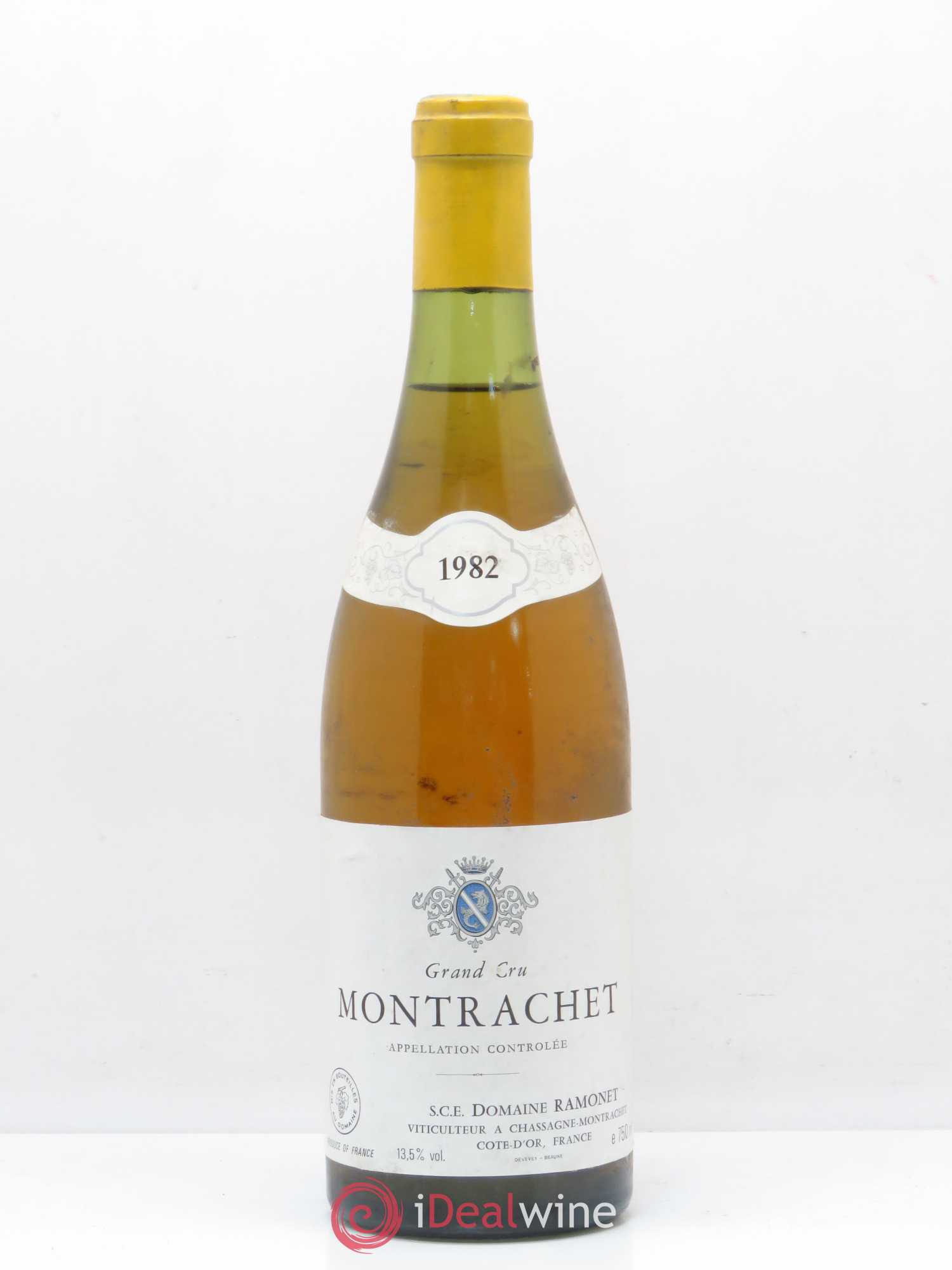 Montrachet Grand Cru Ramonet (Domaine) 1982 - Lot de 1 bouteille - 0