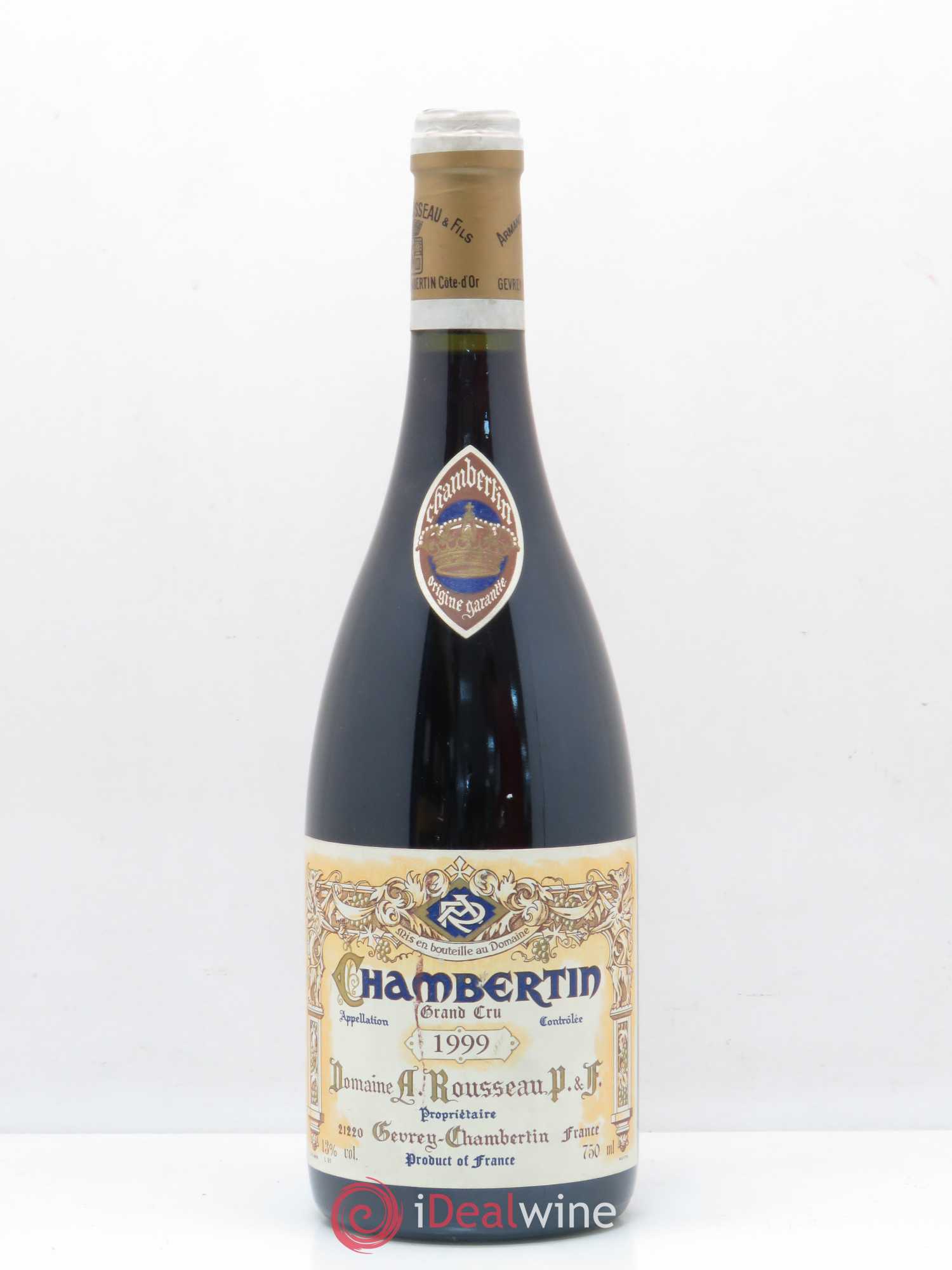 Chambertin Grand Cru Armand Rousseau (Domaine) 1999 - Lot de 1 bouteille - 0