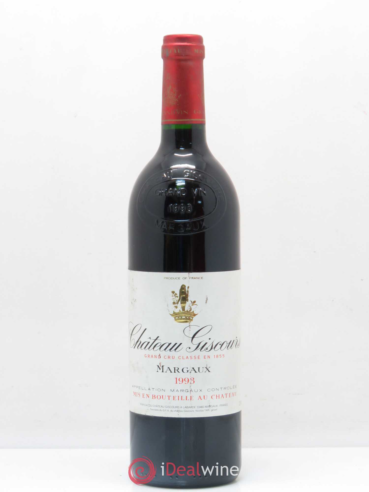 Château Giscours 3ème Grand Cru Classé 1993 - Lot de 1 bouteille - 0