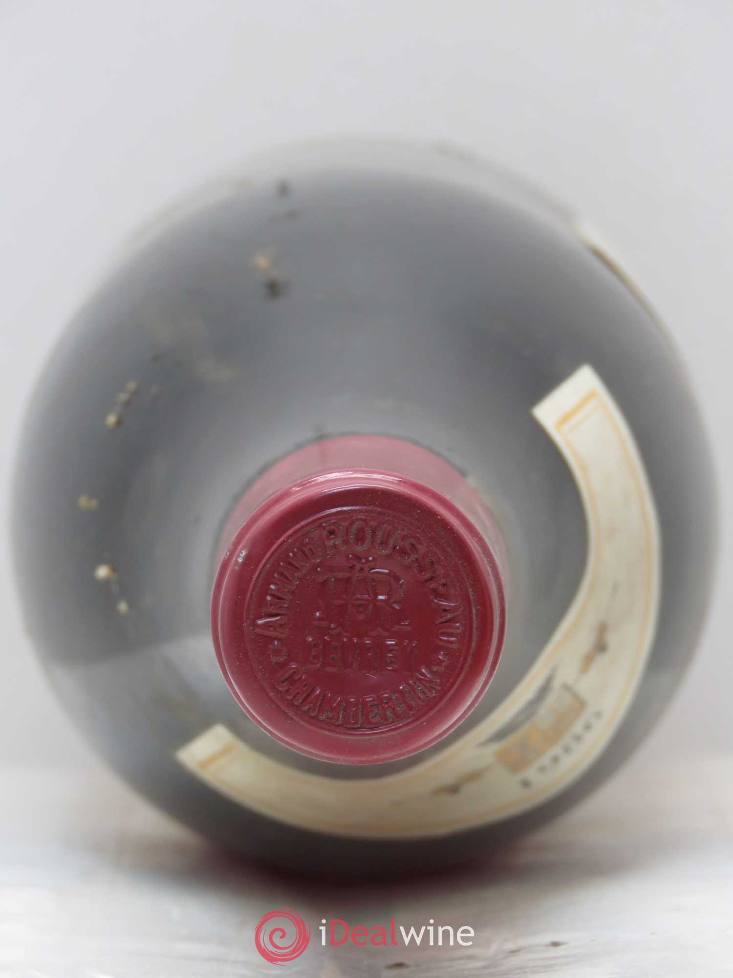 Gevrey-Chambertin 1er Cru Clos Saint-Jacques Armand Rousseau (Domaine) 1986 - Lot de 2 bouteilles - 1