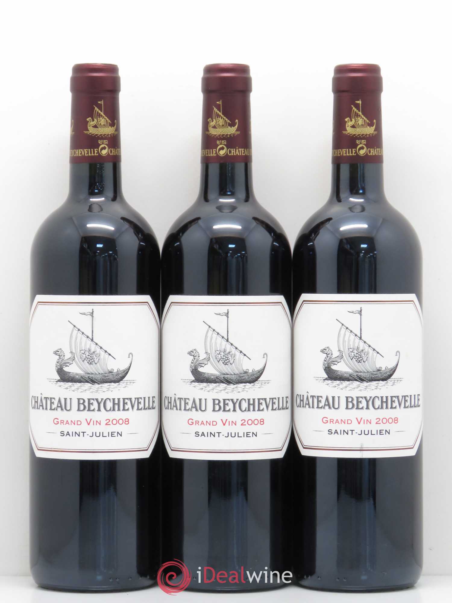 Château Beychevelle 4ème Grand Cru Classé 2008 - Lot de 6 bouteilles - 2