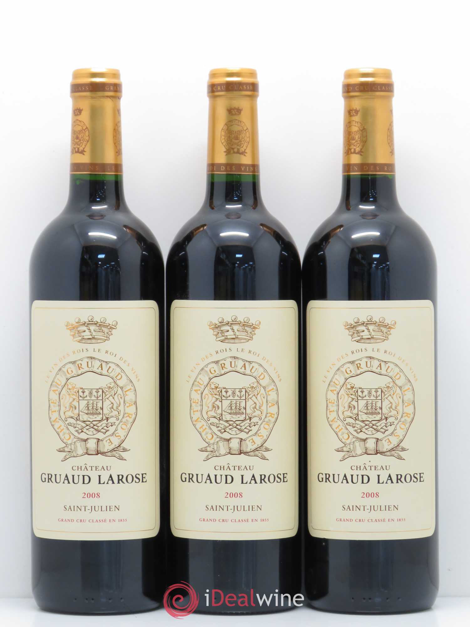Château Gruaud Larose 2ème Grand Cru Classé 2008 - Lot de 6 bouteilles - 1