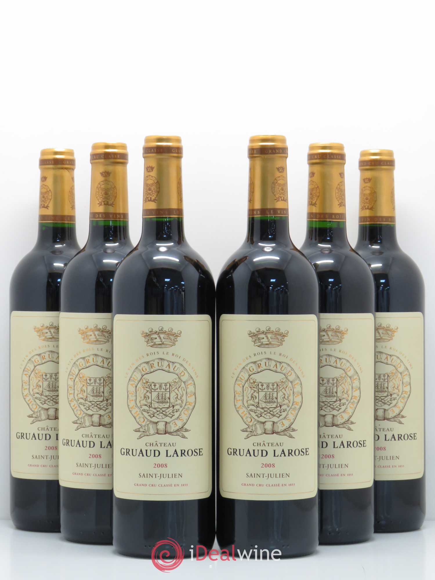 Château Gruaud Larose 2ème Grand Cru Classé 2008 - Lot de 6 bouteilles - 0