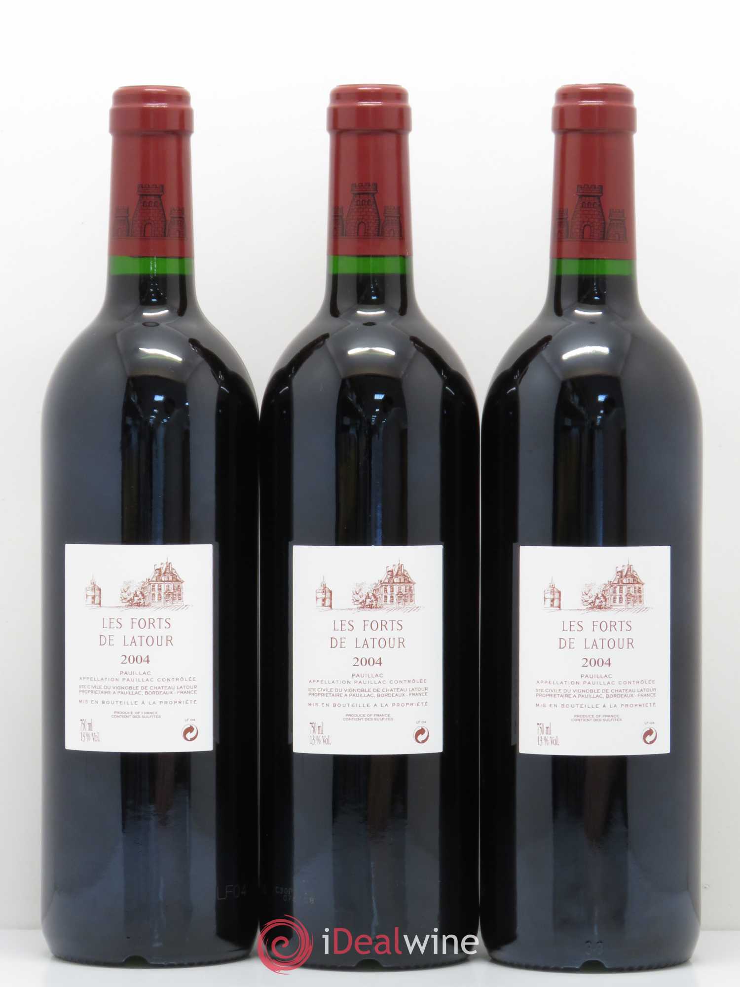 Les Forts de Latour Second Vin 2004 - Lot de 6 bouteilles - 2