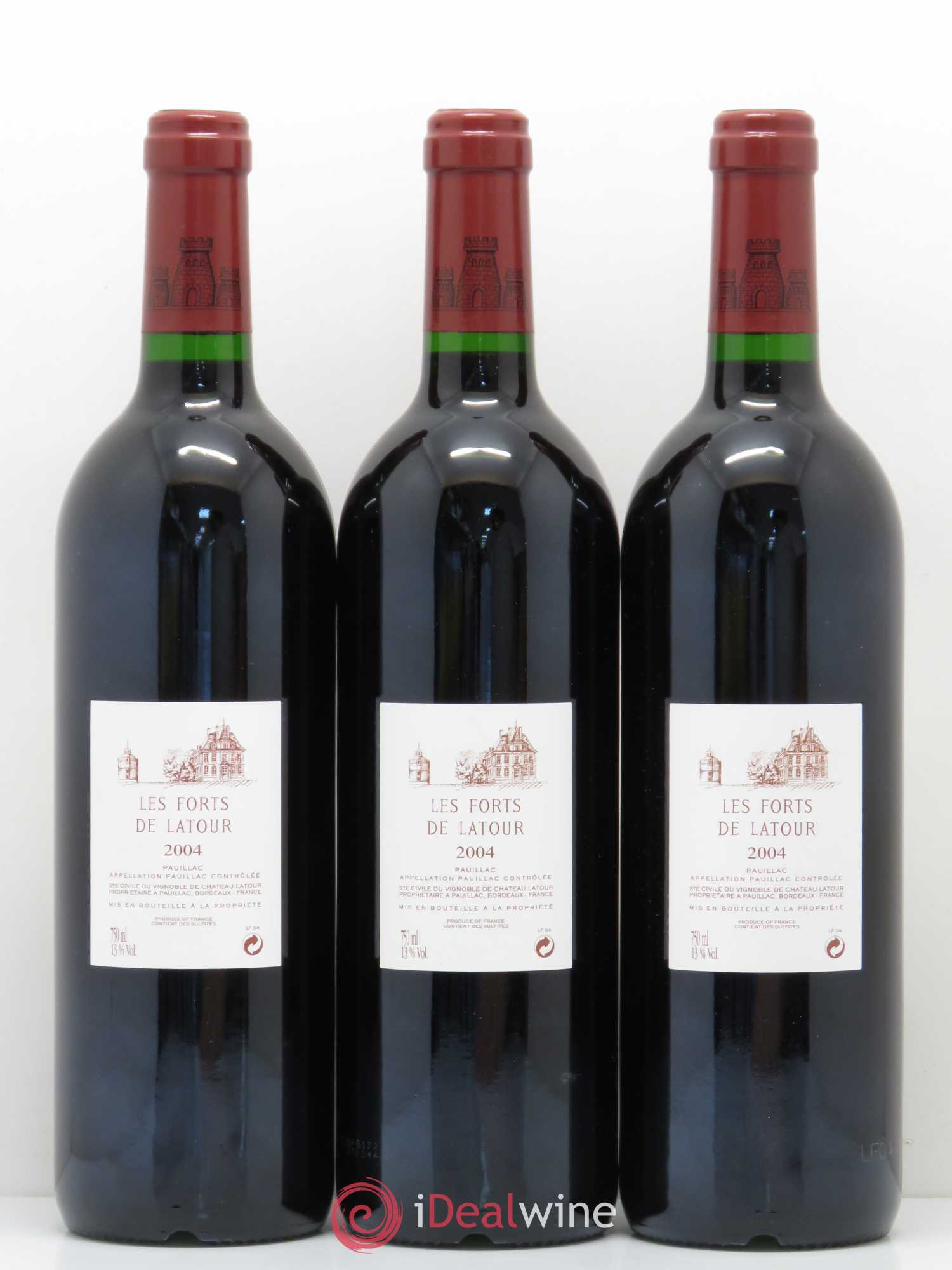 Les Forts de Latour Second Vin 2004 - Lot de 6 bouteilles - 4