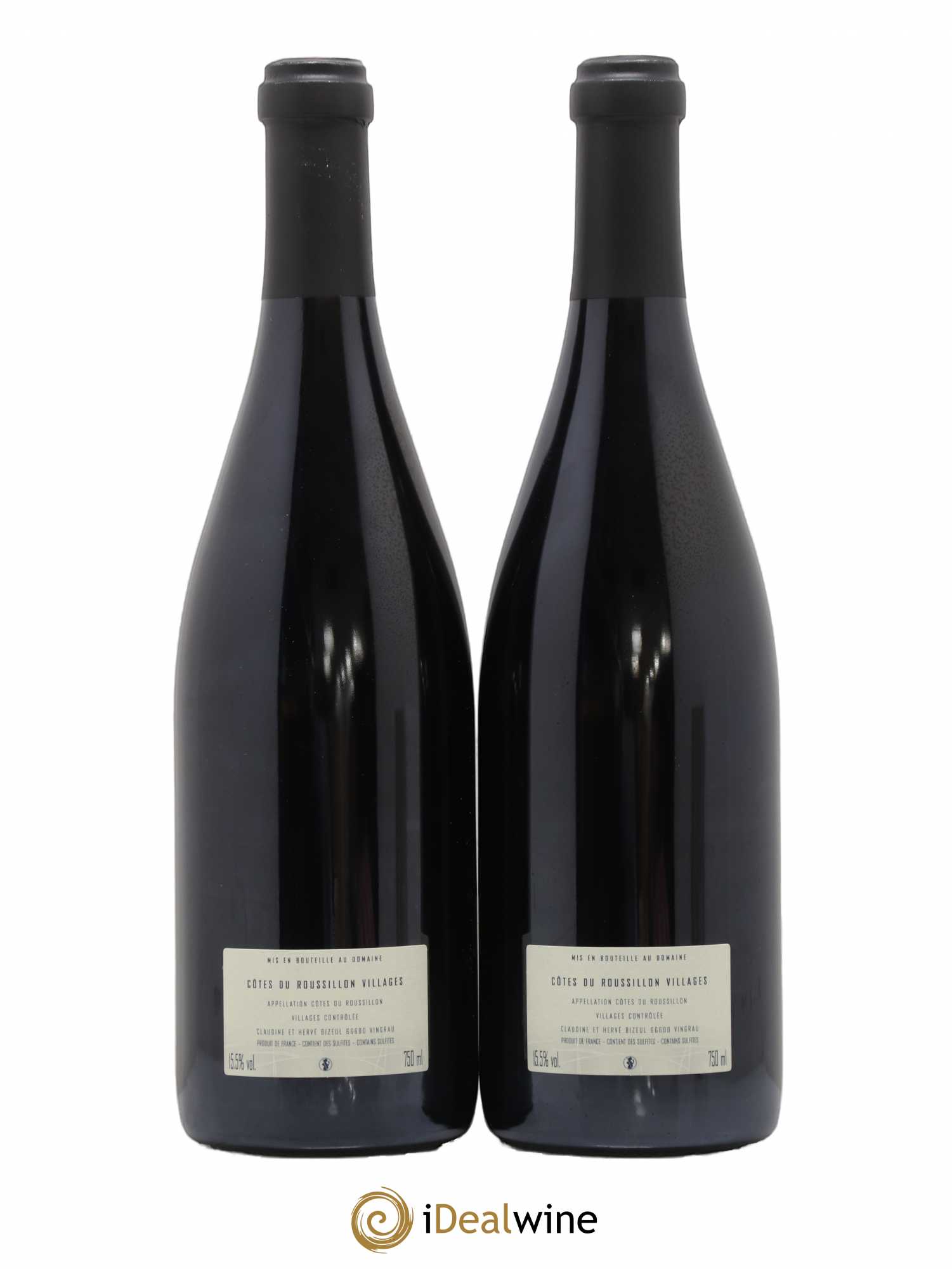 Côtes du Roussillon Villages Clos des Fées La Petite Sibérie Hervé Bizeul 2013 - Lot de 2 bouteilles - 1