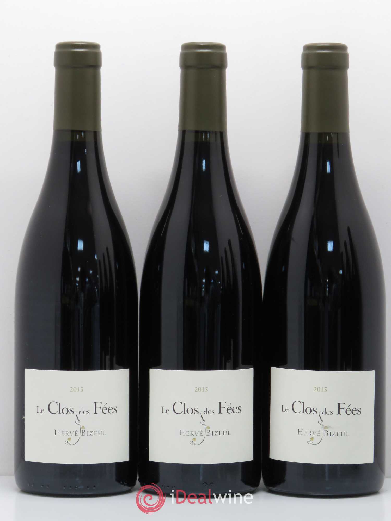 Côtes du Roussillon Villages Clos des Fées Hervé Bizeul 2015 - Lot de 6 bouteilles - 1