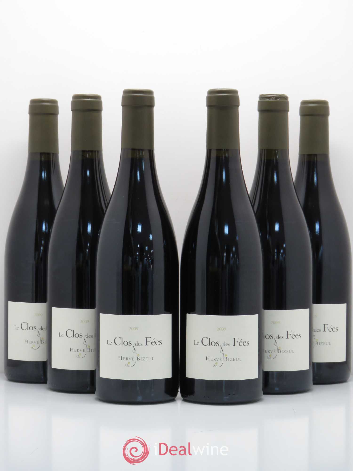 Côtes du Roussillon Villages Clos des Fées Hervé Bizeul 2009 - Lot de 6 bouteilles - 0
