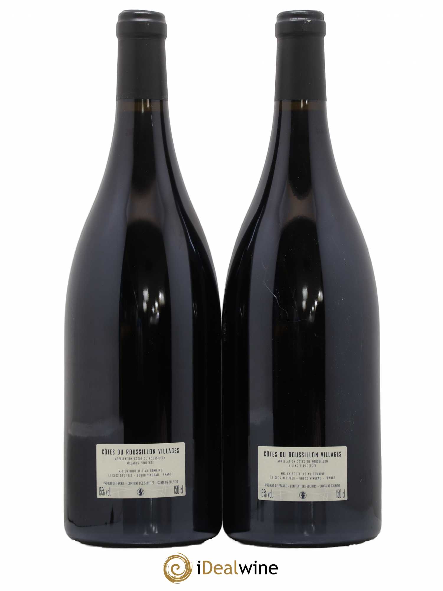 Côtes du Roussillon Villages Clos des Fées La Petite Sibérie Hervé Bizeul 2016 - Lot de 2 magnums - 1