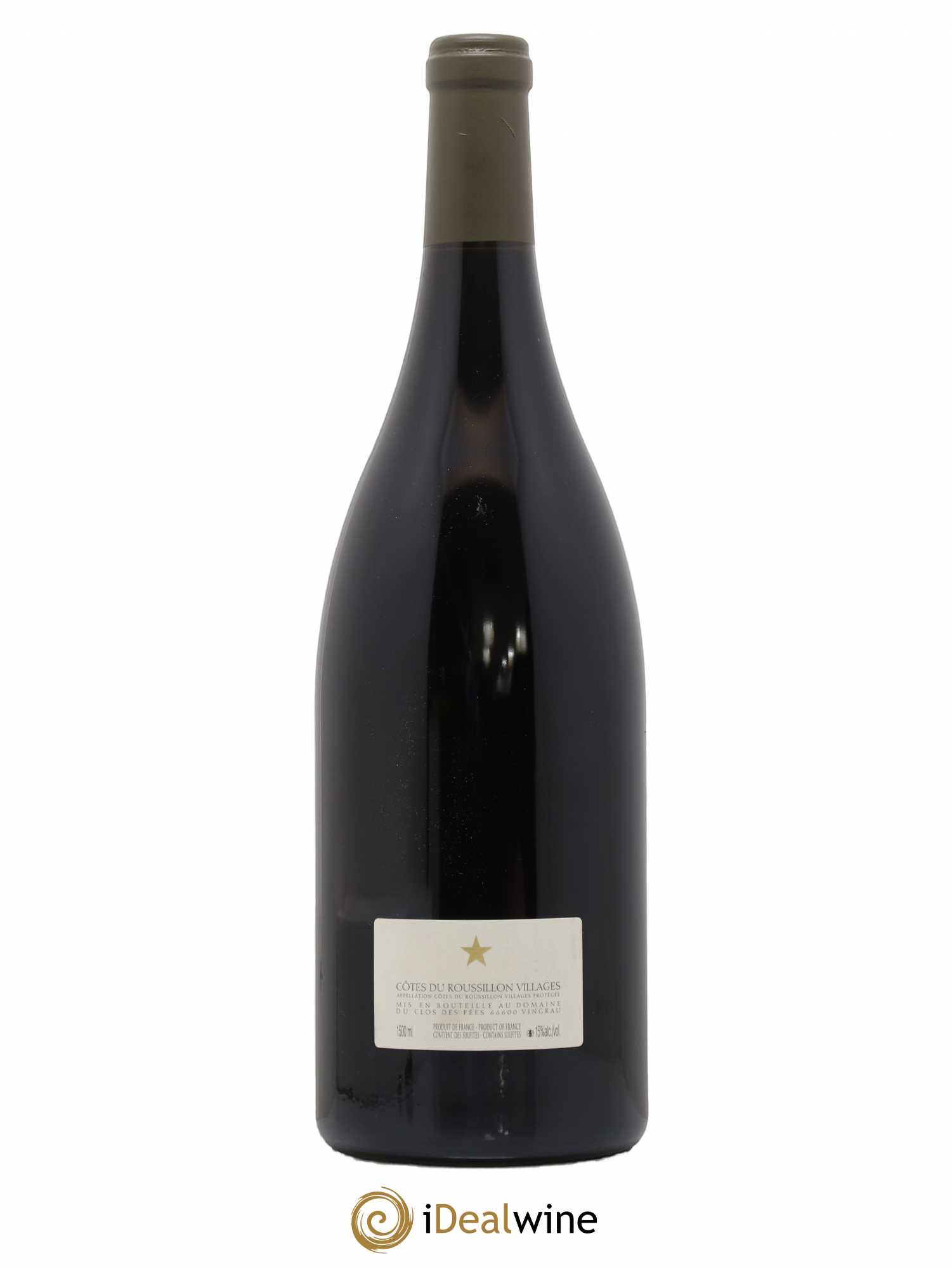 Côtes du Roussillon Villages Clos des Fées Hervé Bizeul 2012 - Lot de 1 magnum - 1
