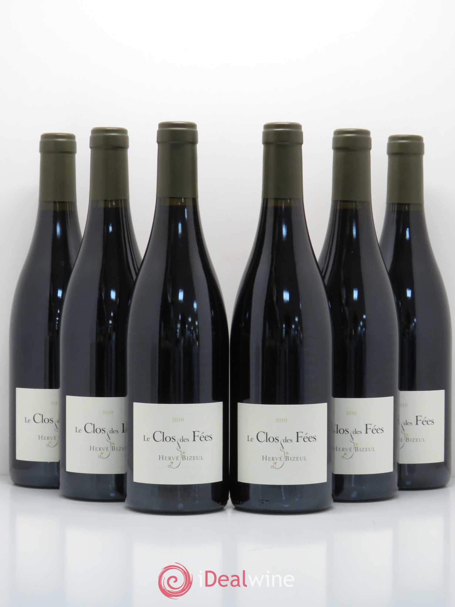 Côtes du Roussillon Villages Clos des Fées Hervé Bizeul 2010 - Lot de 6 bouteilles - 0