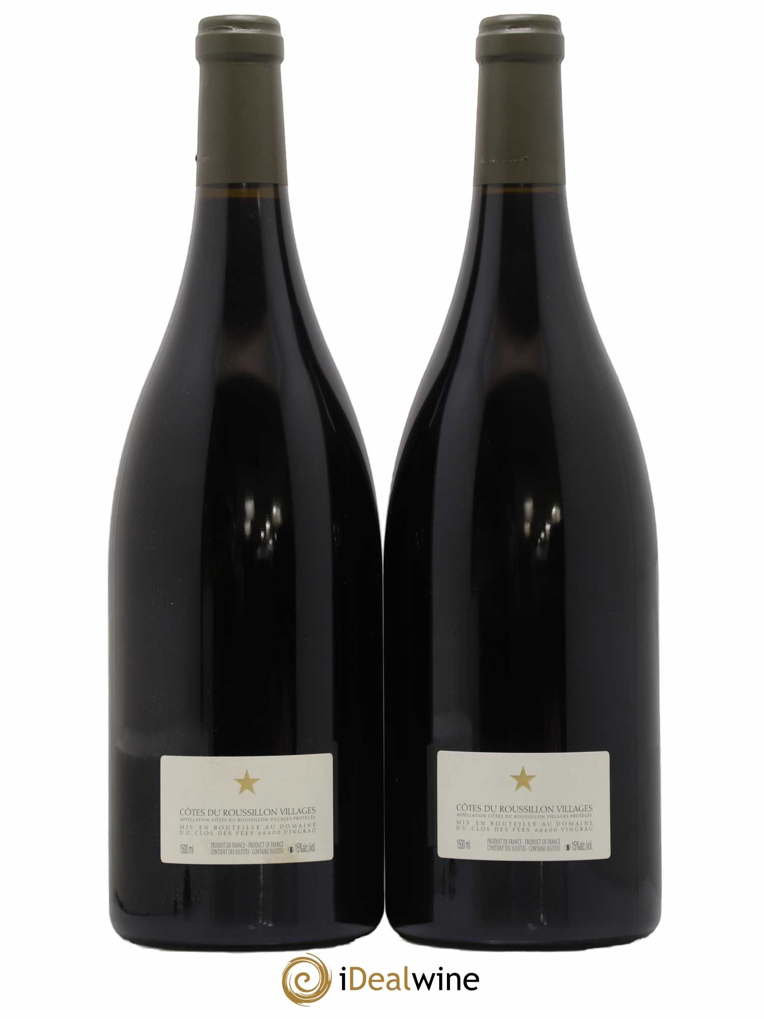 Côtes du Roussillon Villages Clos des Fées Hervé Bizeul 2013 - Lot de 2 magnums - 1