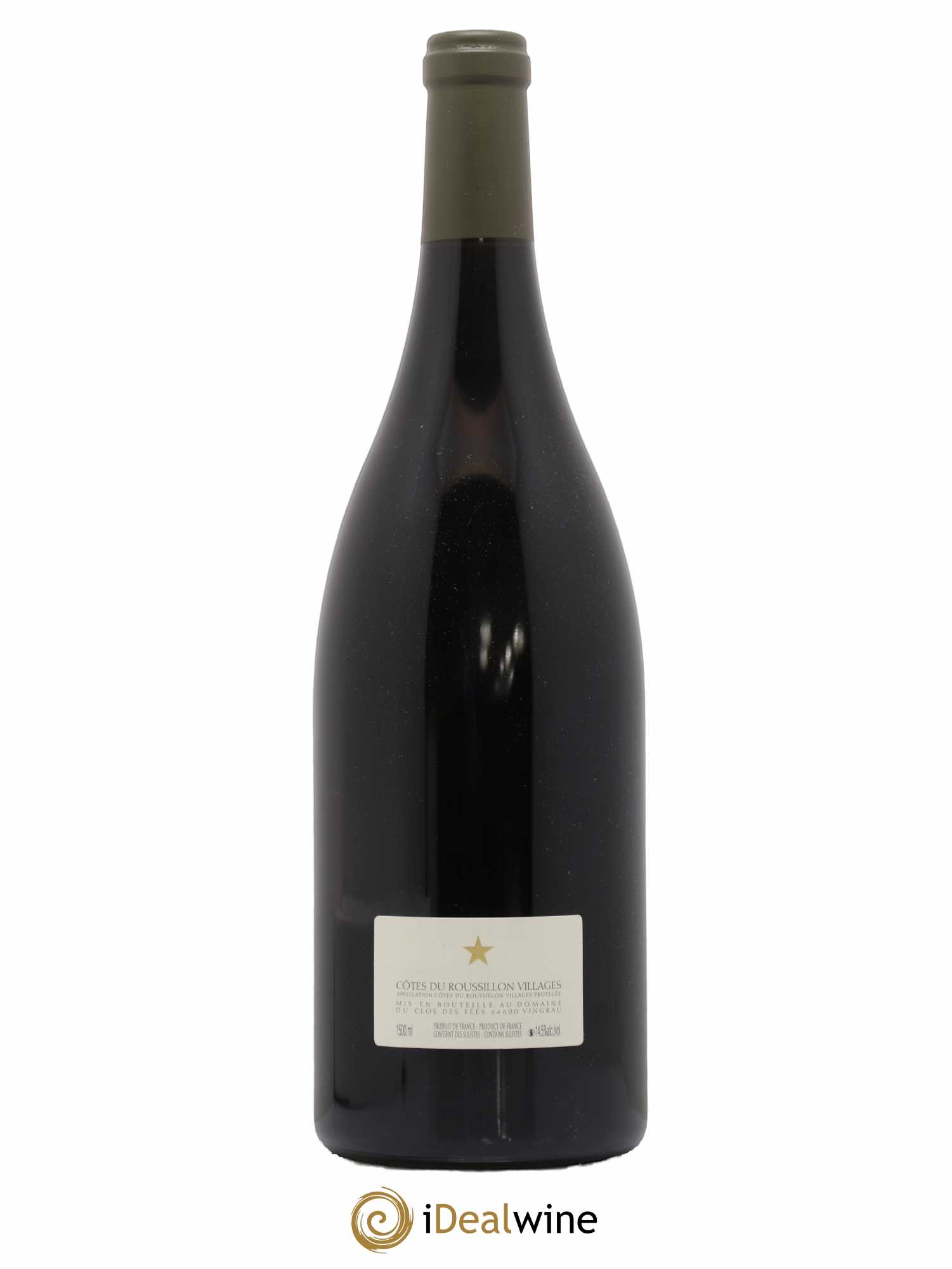 Côtes du Roussillon Villages Clos des Fées Hervé Bizeul 2014 - Lot de 1 magnum - 1