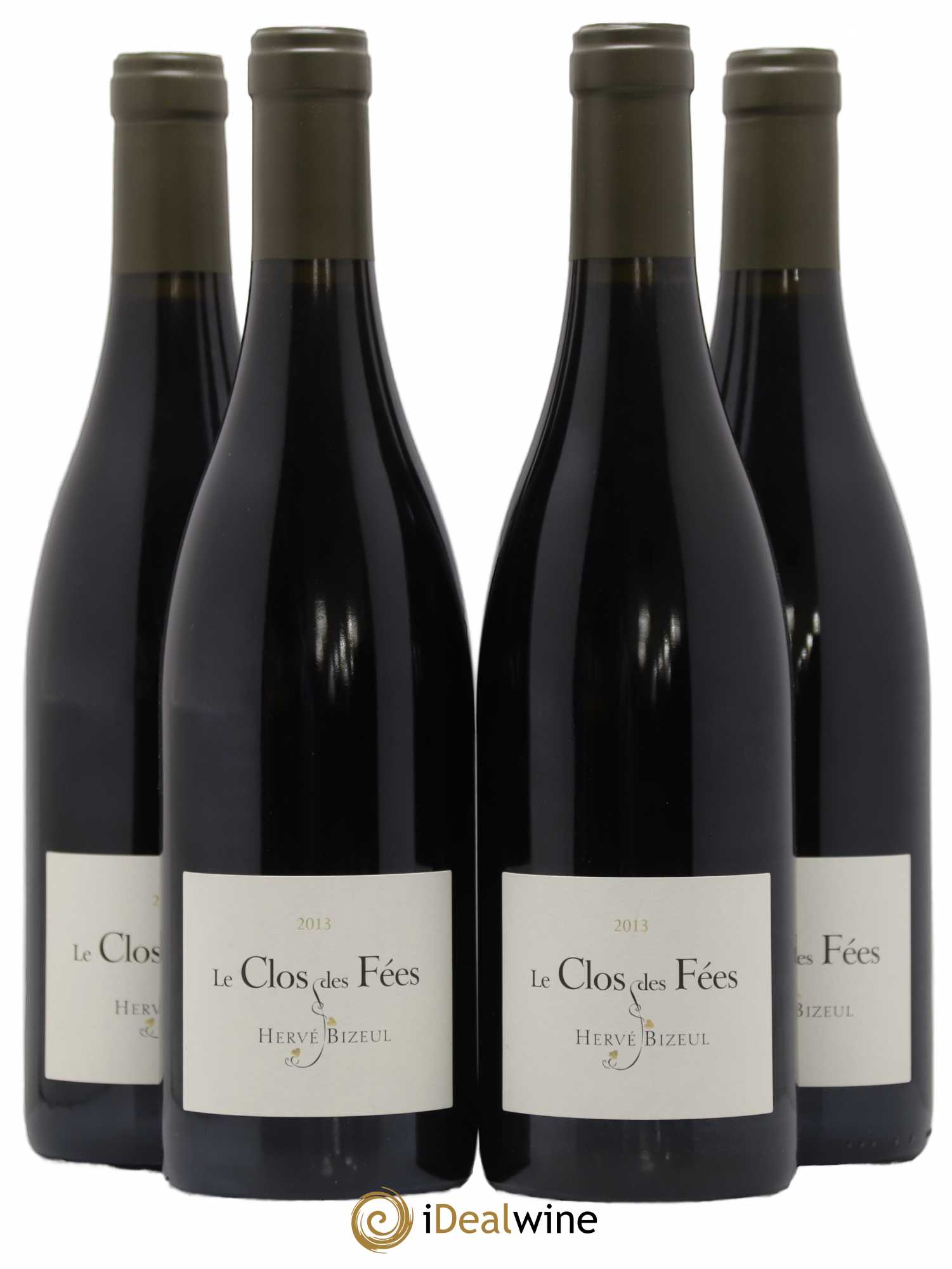 Côtes du Roussillon Villages Clos des Fées Hervé Bizeul 2013 - Lot de 4 bouteilles - 0