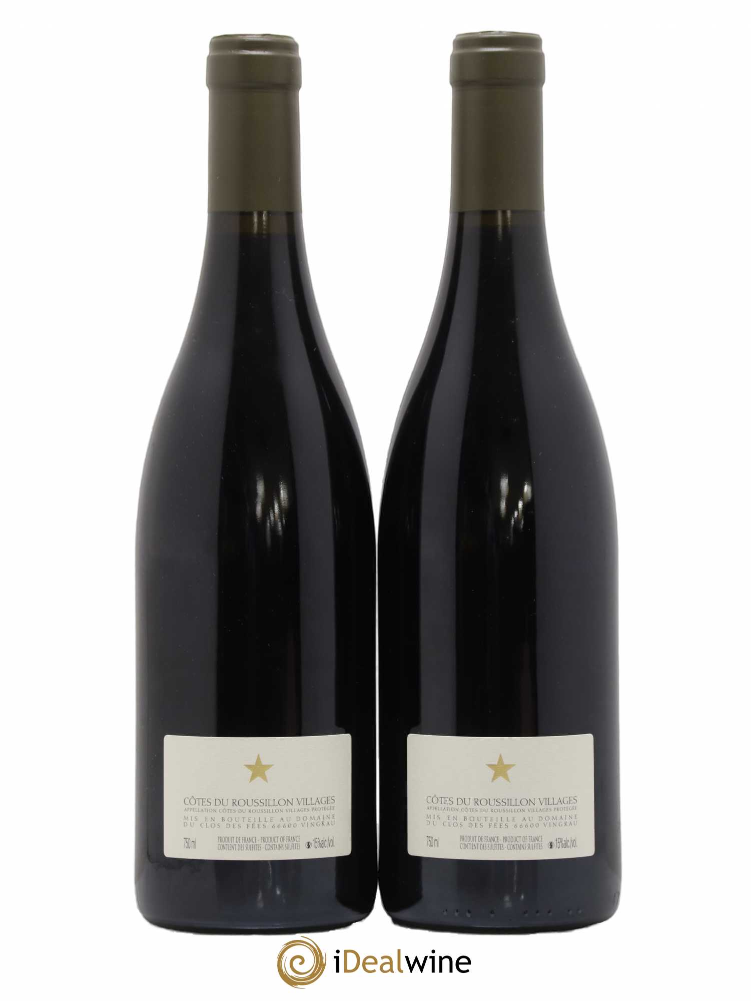 Côtes du Roussillon Villages Clos des Fées Hervé Bizeul 2013 - Lot de 2 bouteilles - 1