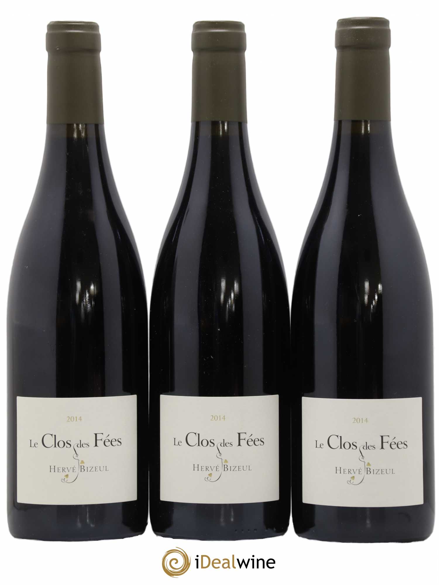 Côtes du Roussillon Villages Clos des Fées Hervé Bizeul 2014 - Lot de 3 bouteilles - 0