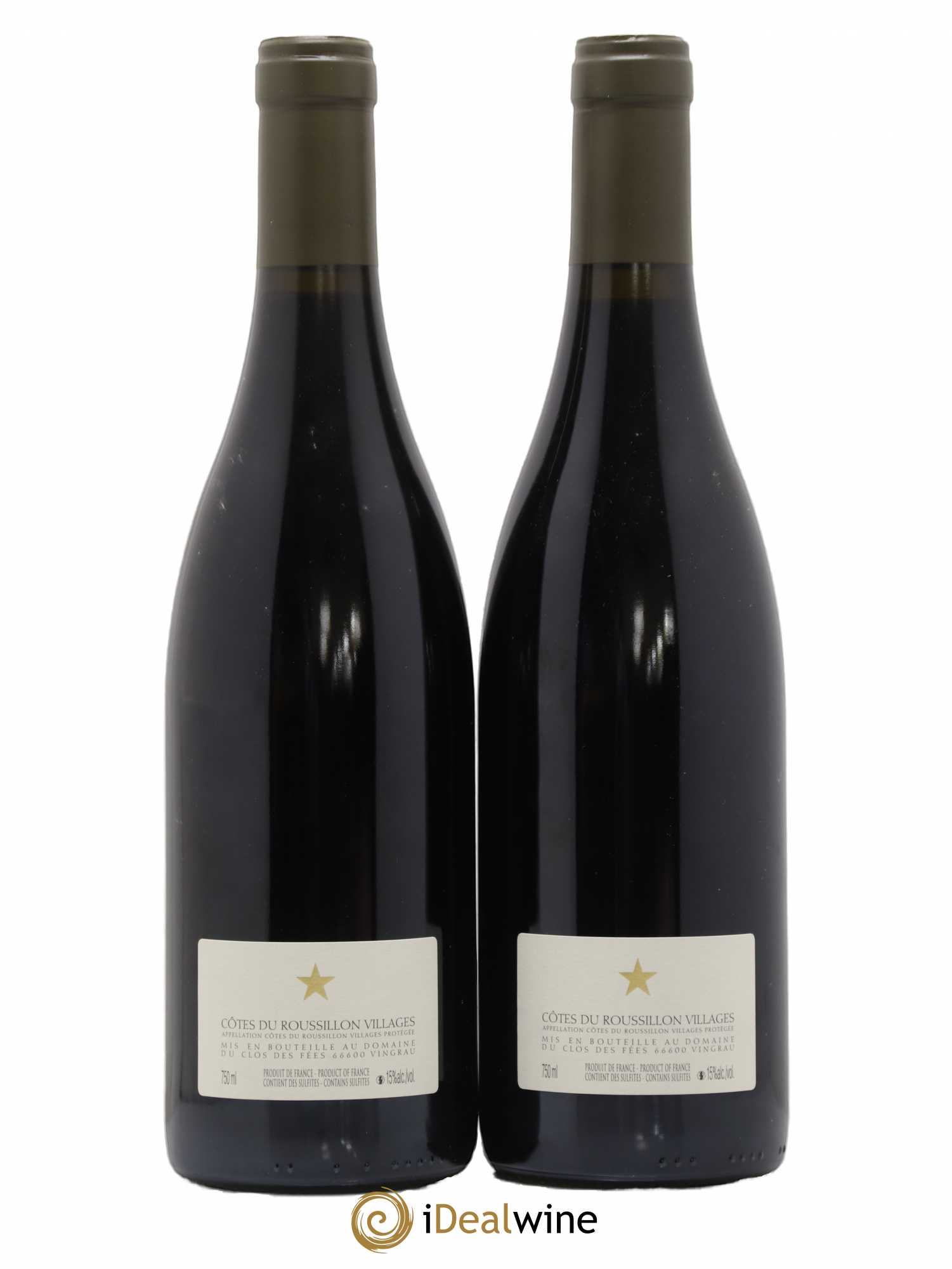 Côtes du Roussillon Villages Clos des Fées Hervé Bizeul 2013 - Lot de 2 bouteilles - 1