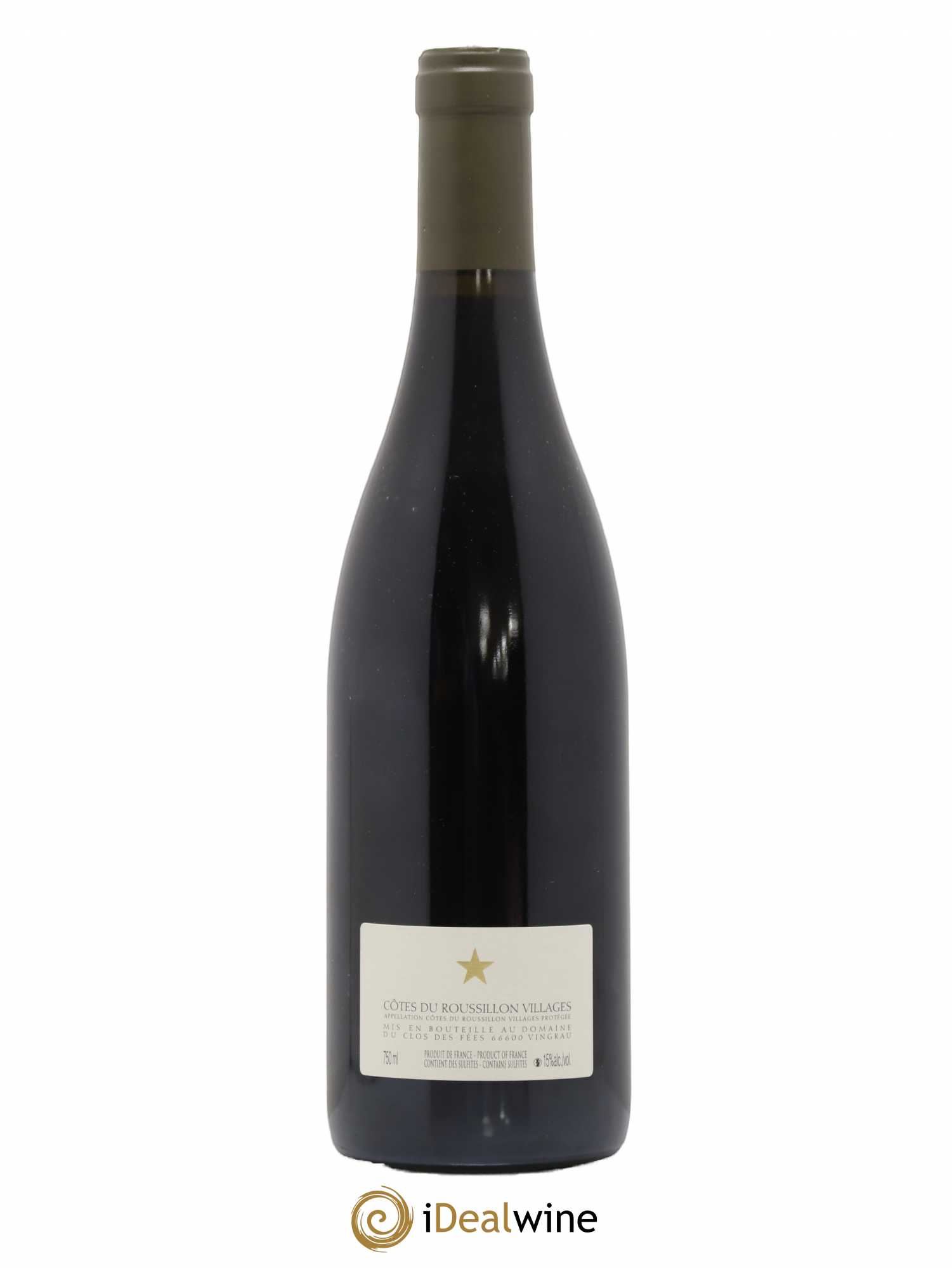 Côtes du Roussillon Villages Clos des Fées Hervé Bizeul 2013 - Lot de 1 bouteille - 1