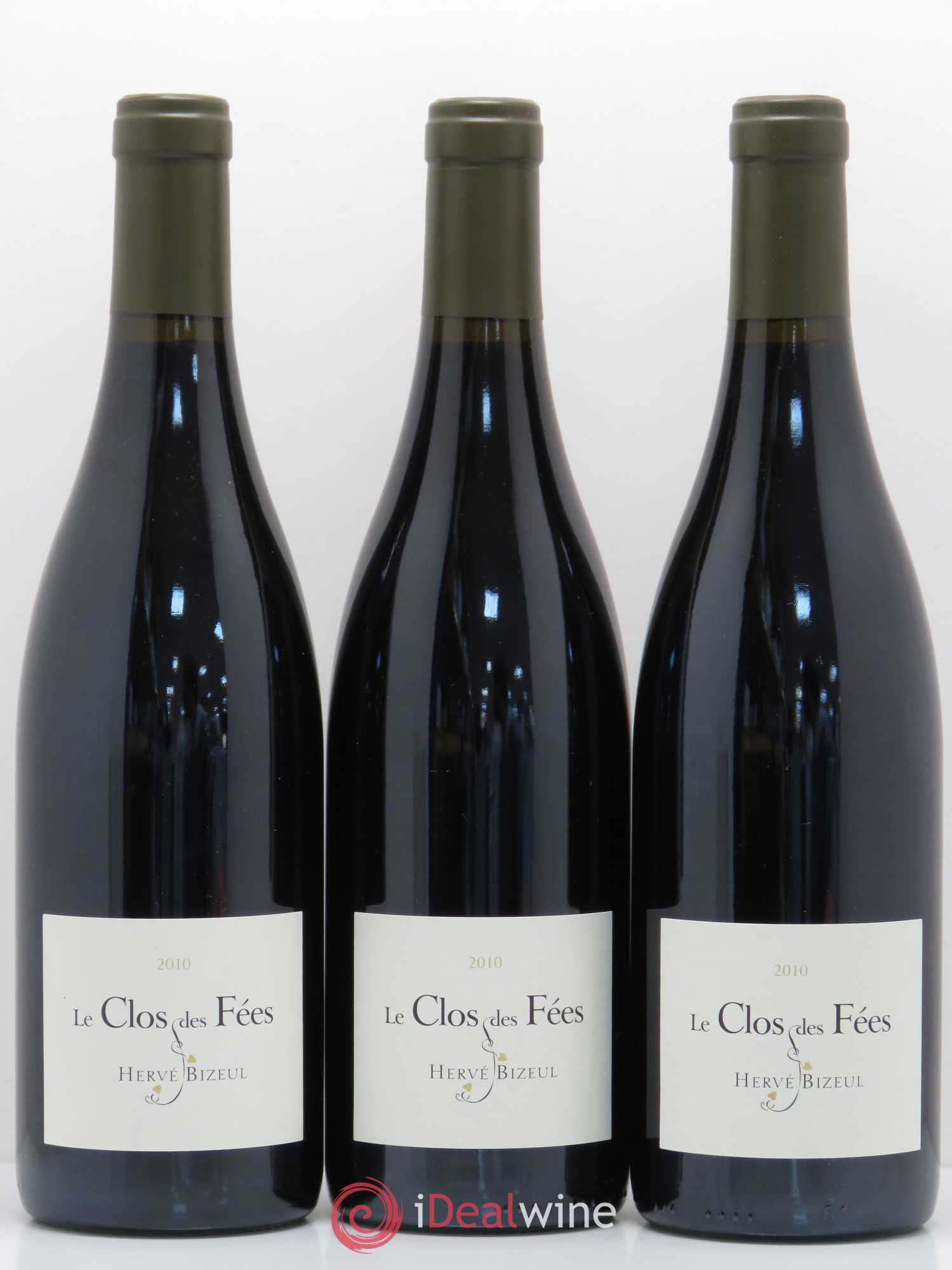 Côtes du Roussillon Villages Clos des Fées Hervé Bizeul 2010 - Lot de 3 bouteilles - 0