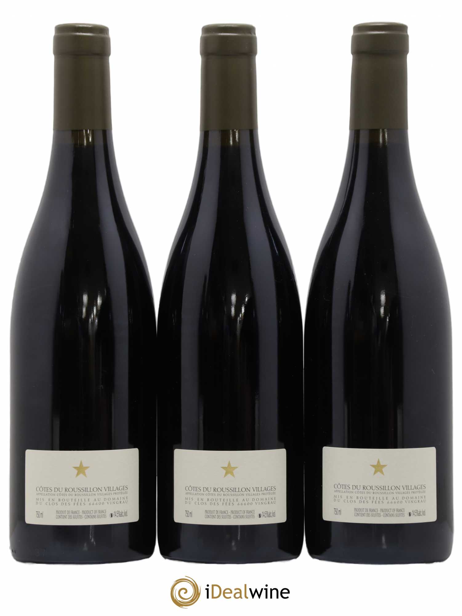 Côtes du Roussillon Villages Clos des Fées Hervé Bizeul 2014 - Lot de 6 bouteilles - 2