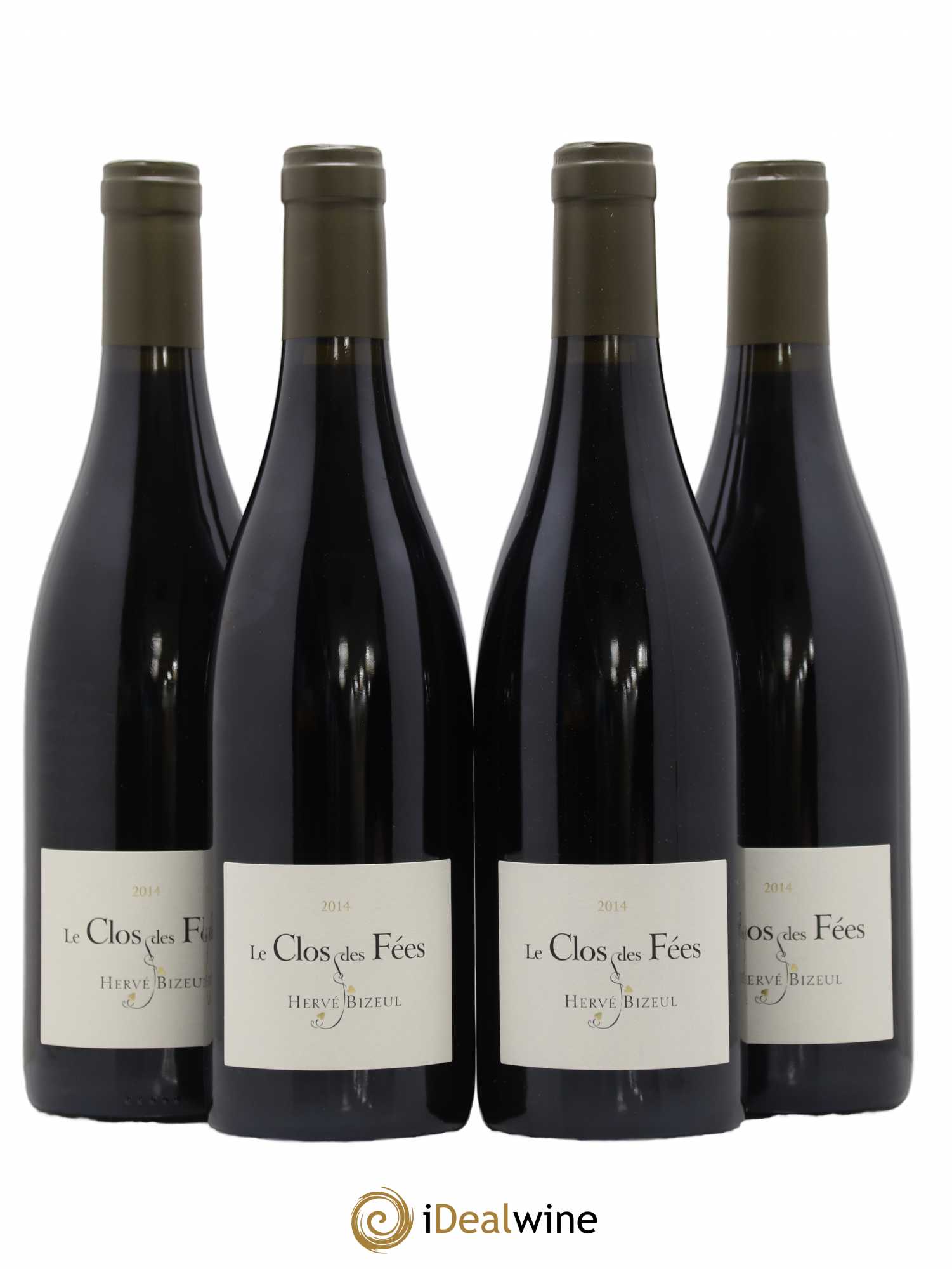 Côtes du Roussillon Villages Clos des Fées Hervé Bizeul 2014 - Lot de 4 bouteilles - 0