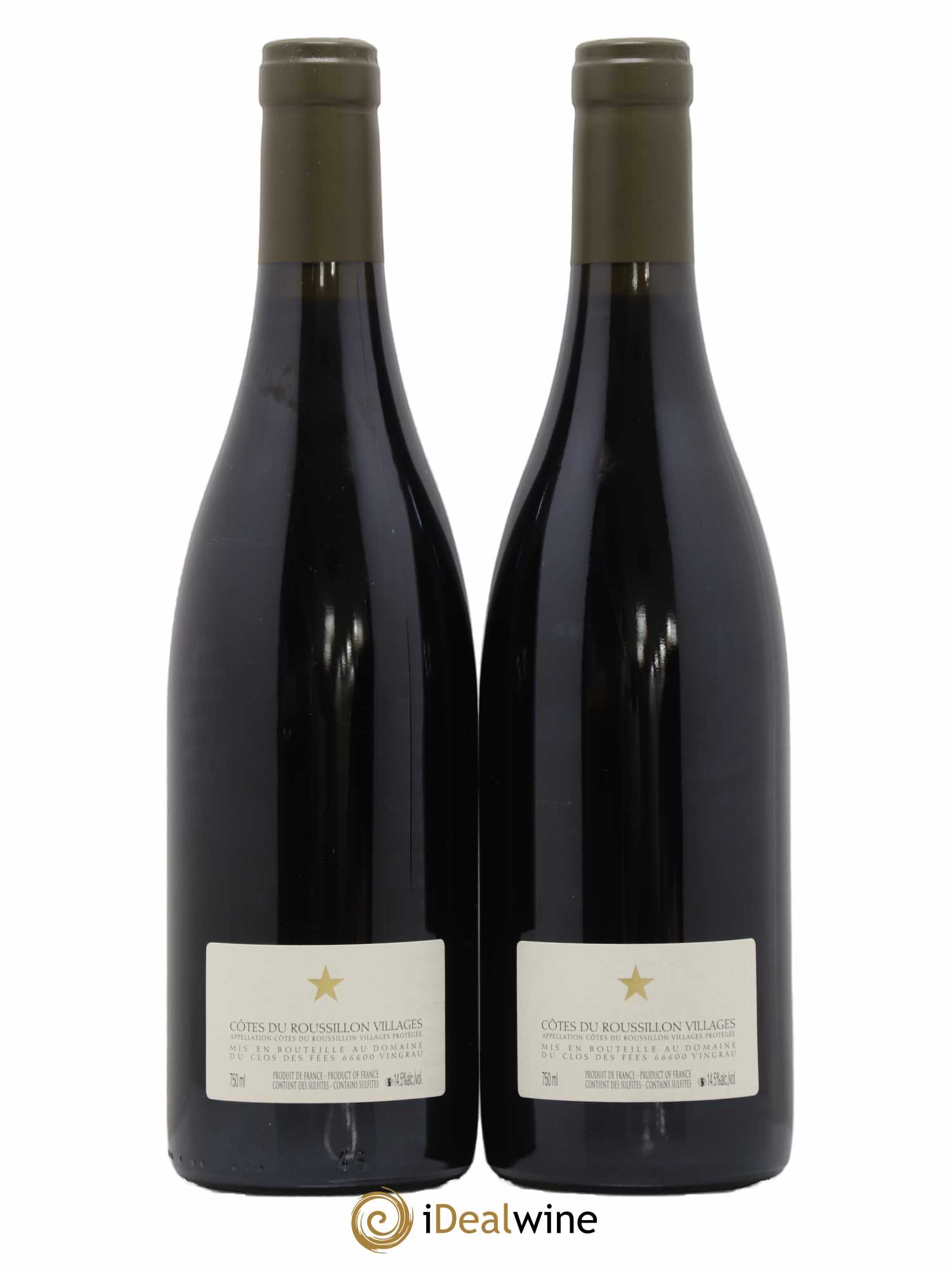 Côtes du Roussillon Villages Clos des Fées Hervé Bizeul 2014 - Lot de 2 bouteilles - 1