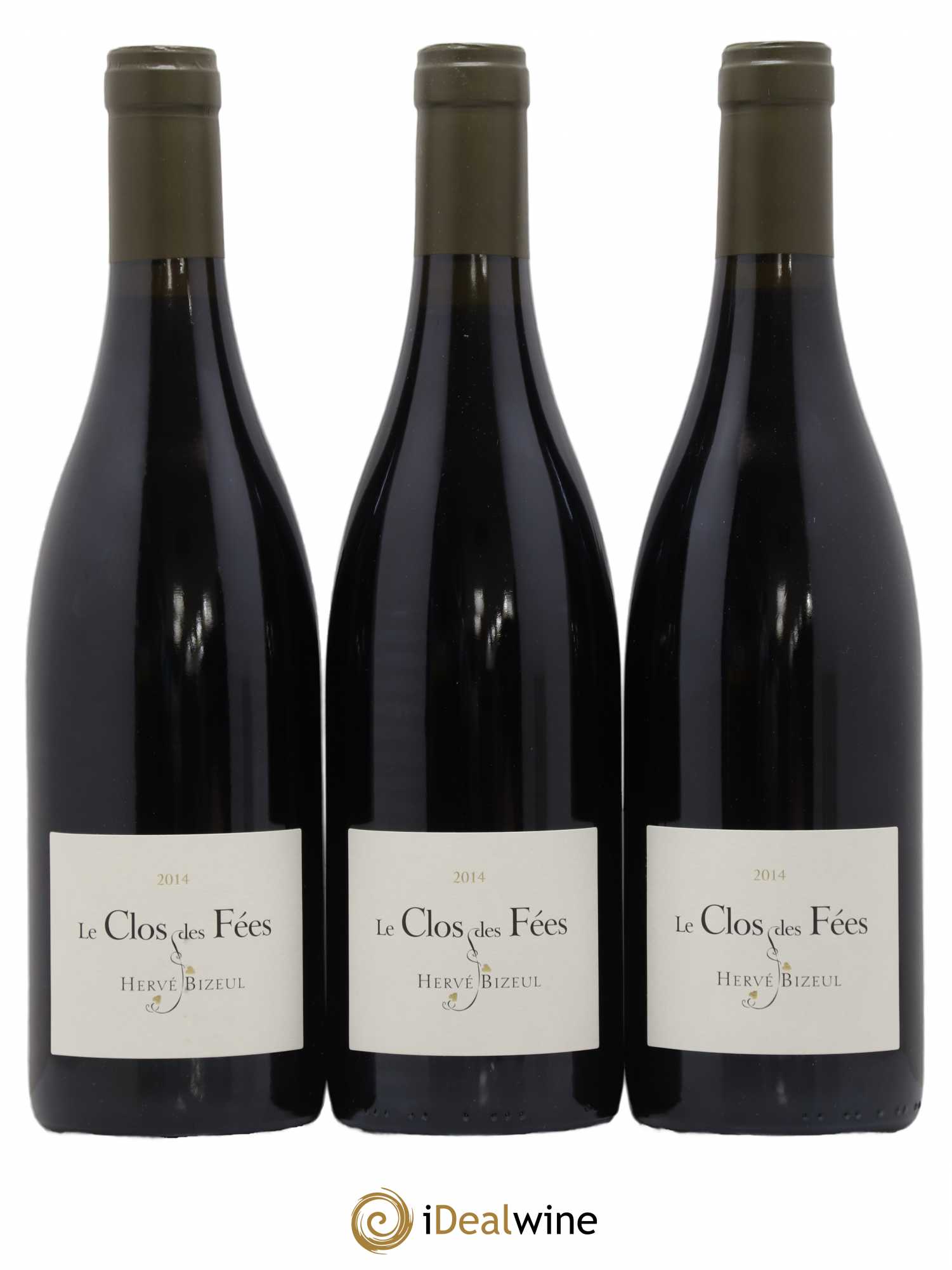 Côtes du Roussillon Villages Clos des Fées Hervé Bizeul 2014 - Lot de 3 bouteilles - 0